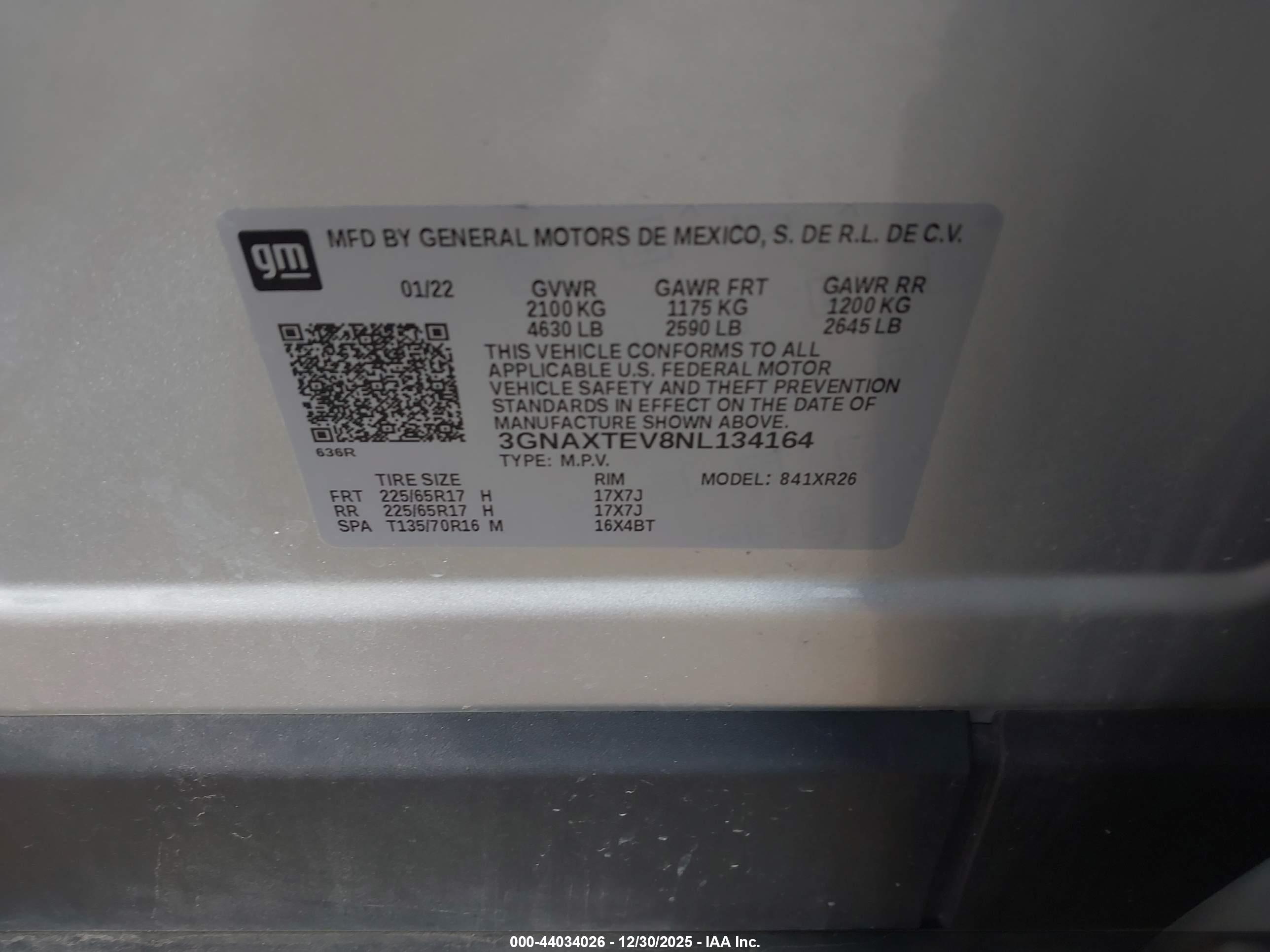CHEVROLET EQUINOX image 9