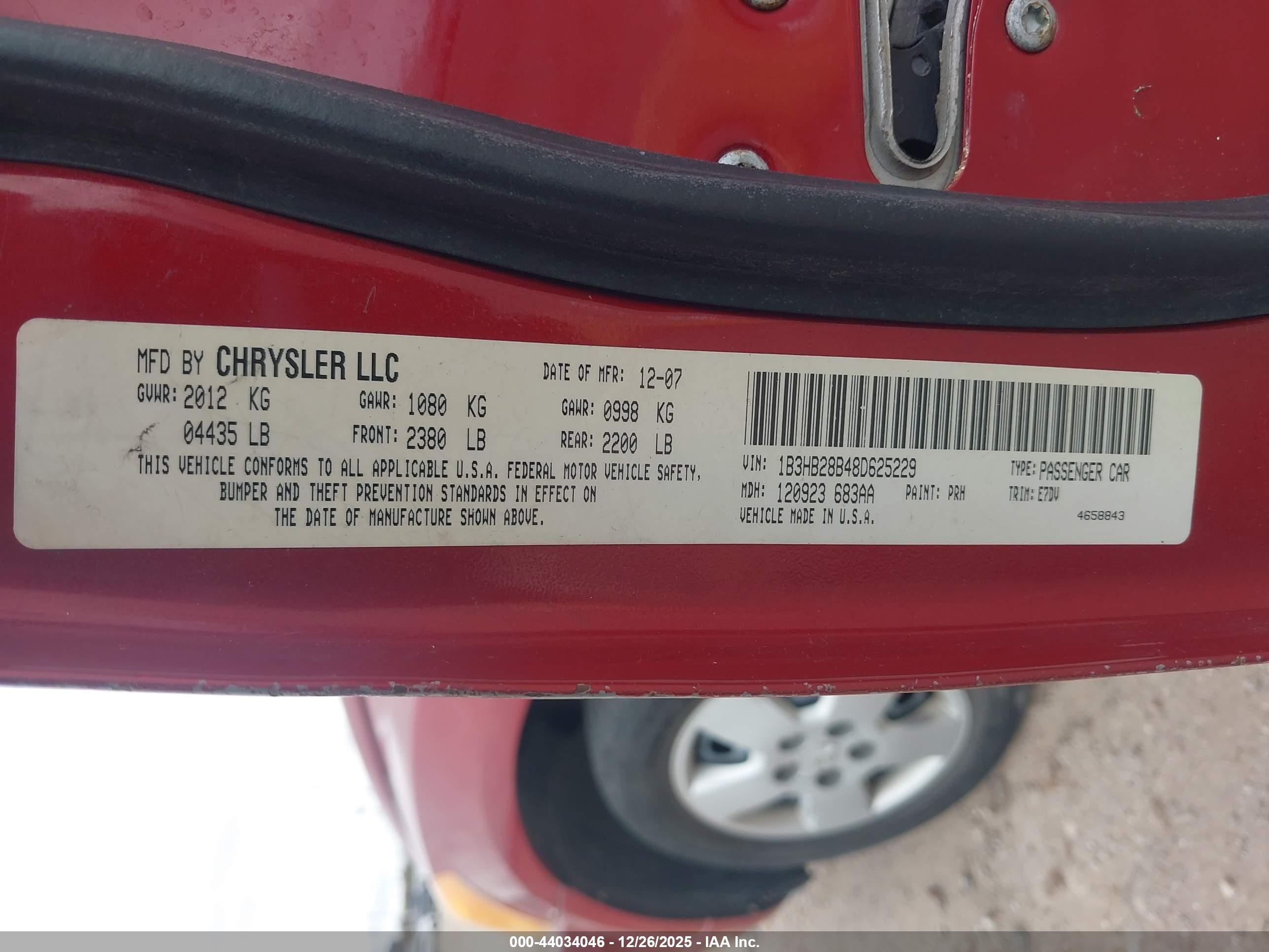DODGE CALIBER image 9