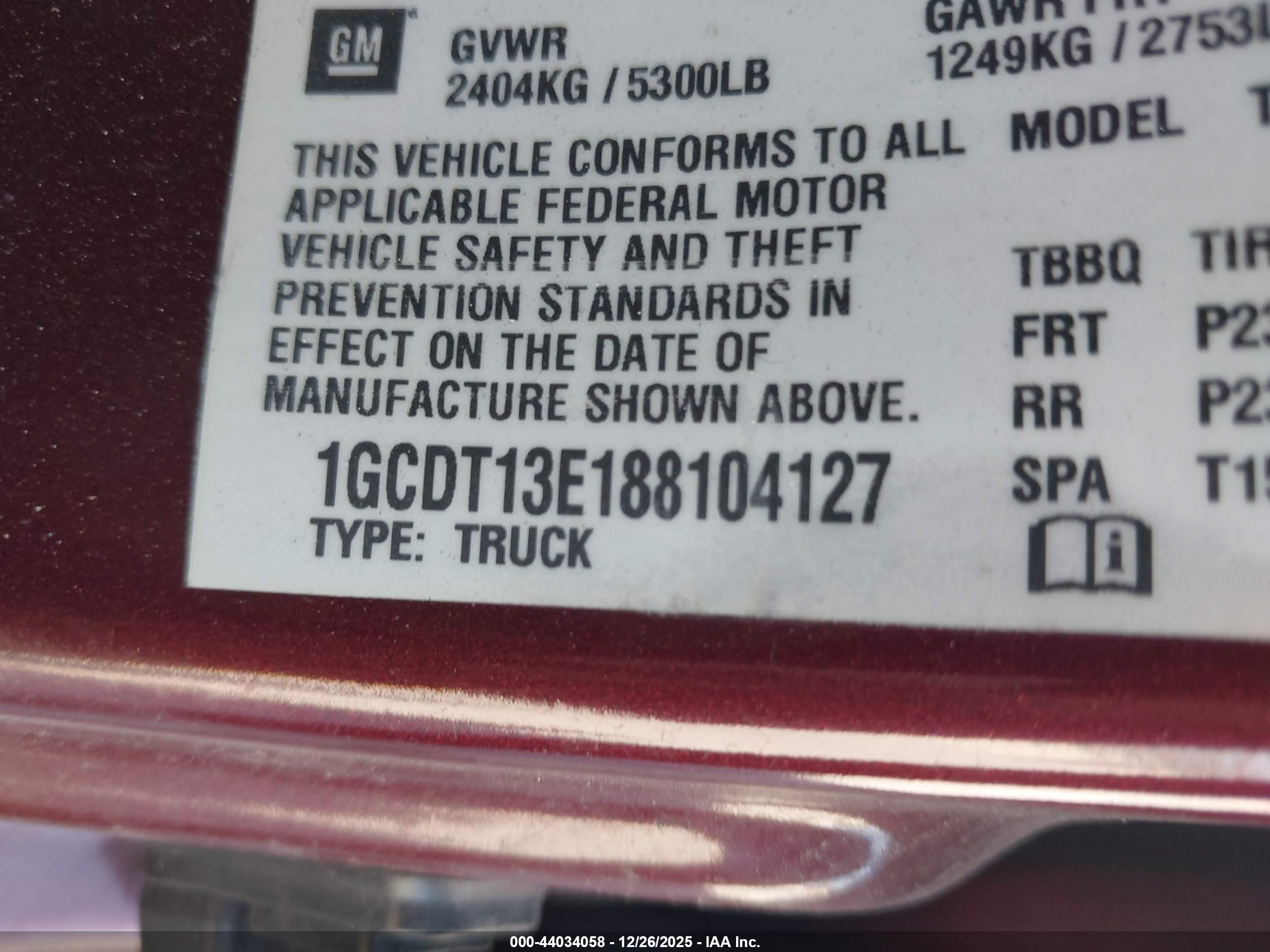 CHEVROLET COLORADO image 9