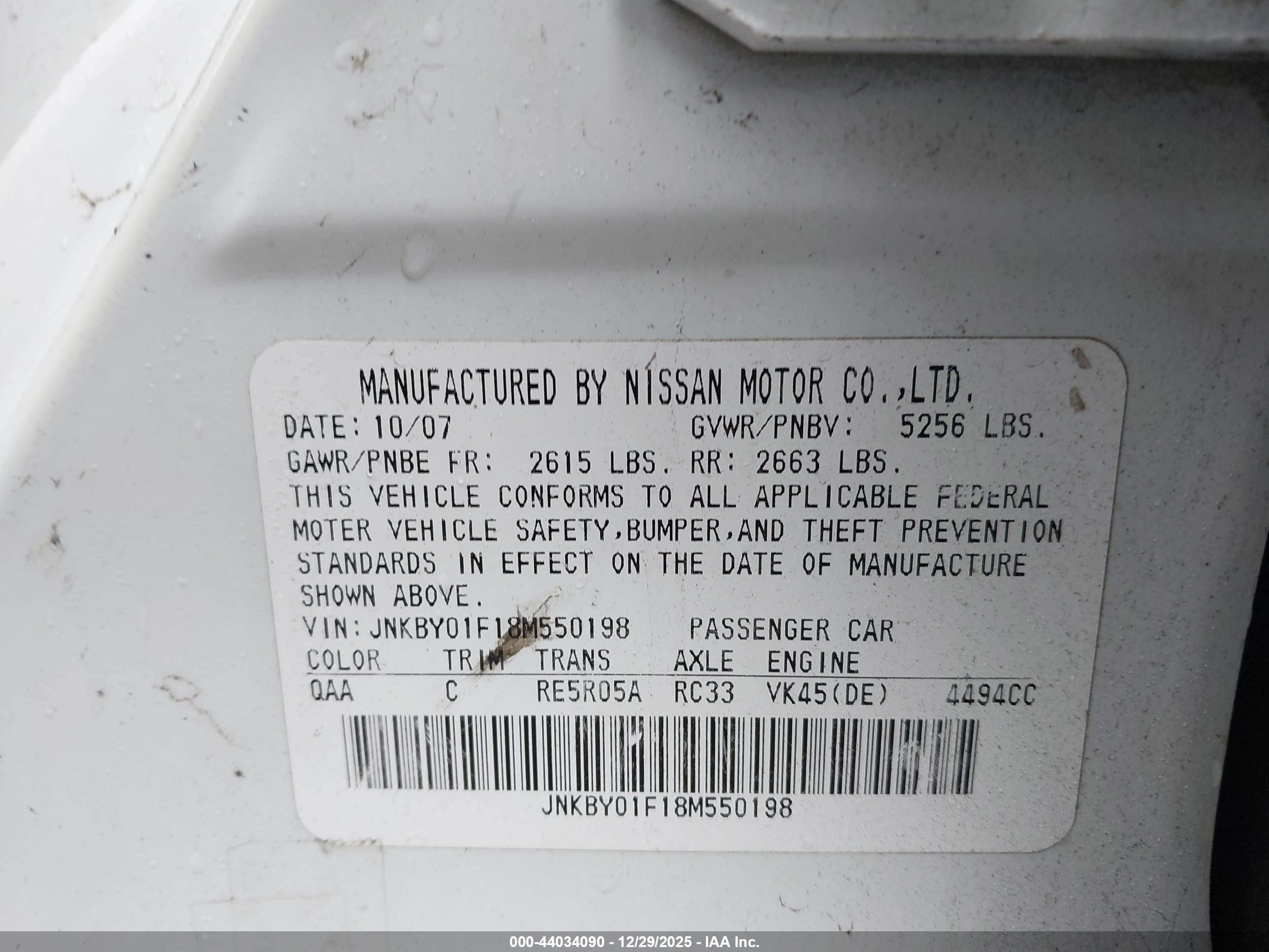 INFINITI M45X image 9
