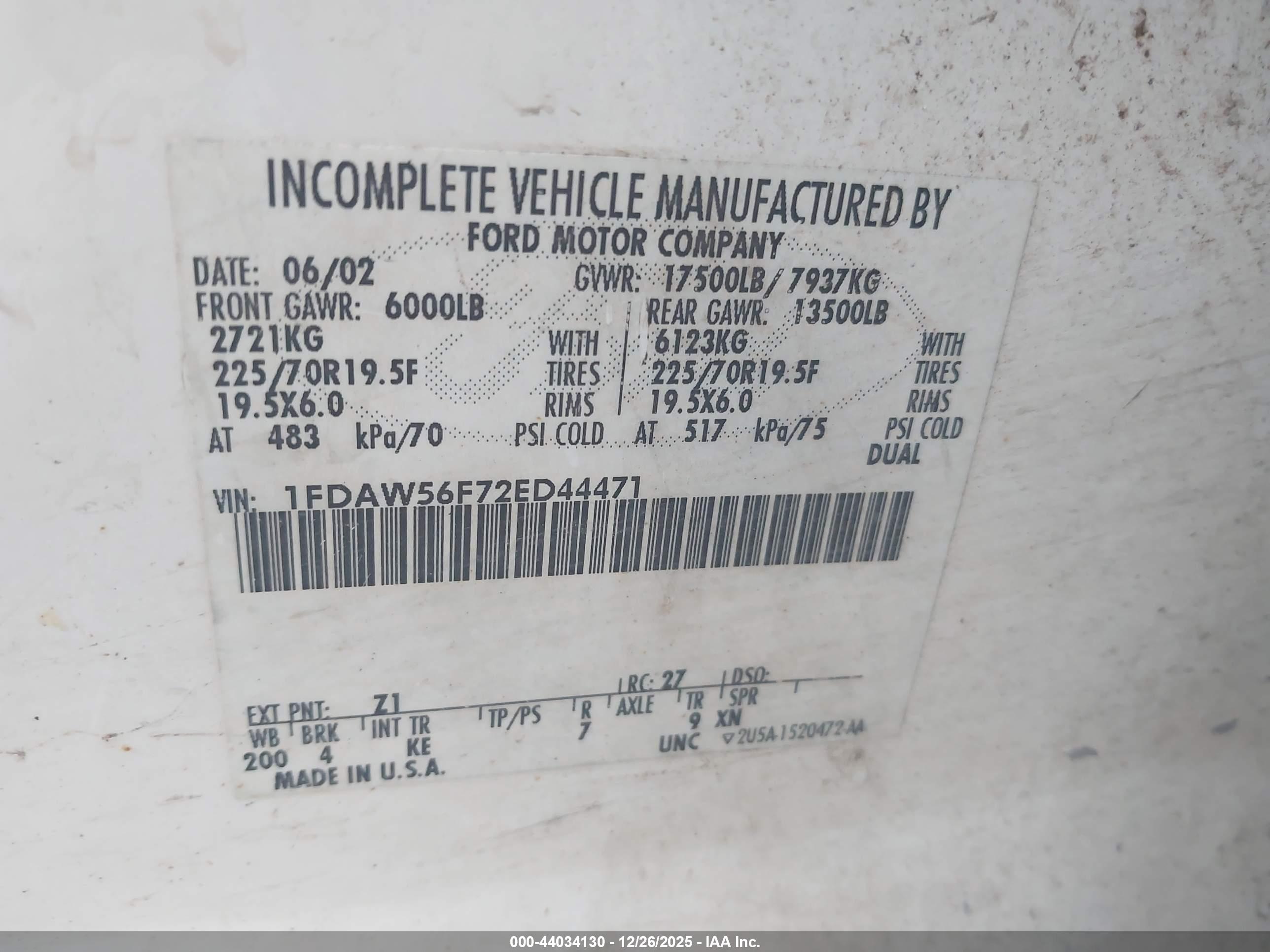 FORD F-550 image 9