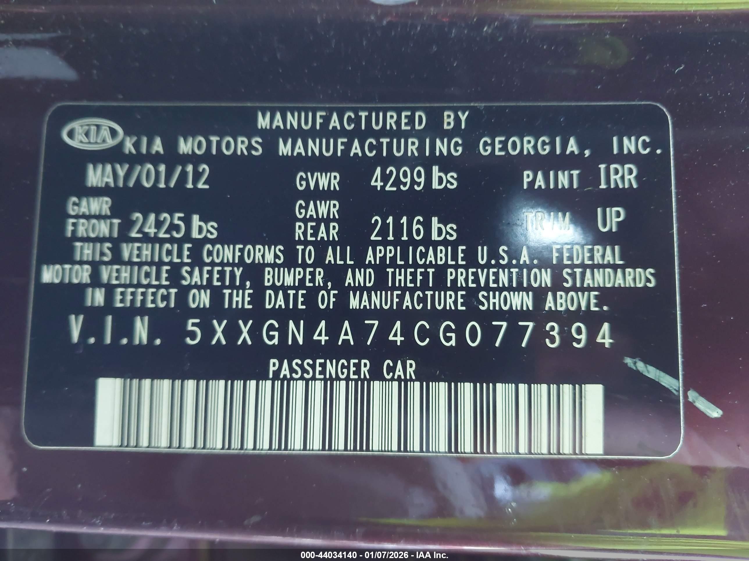 KIA OPTIMA image 9
