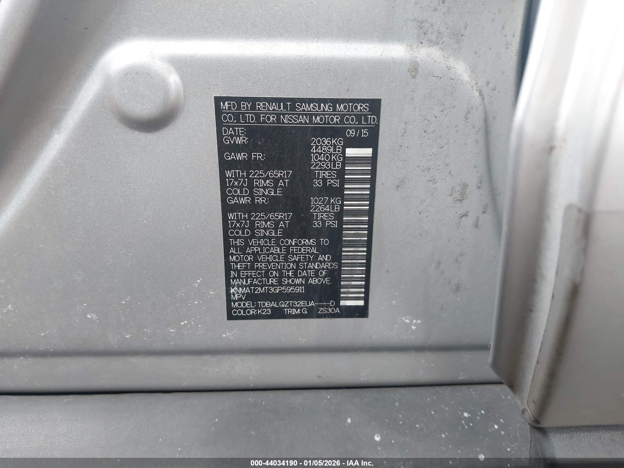 NISSAN ROGUE image 9