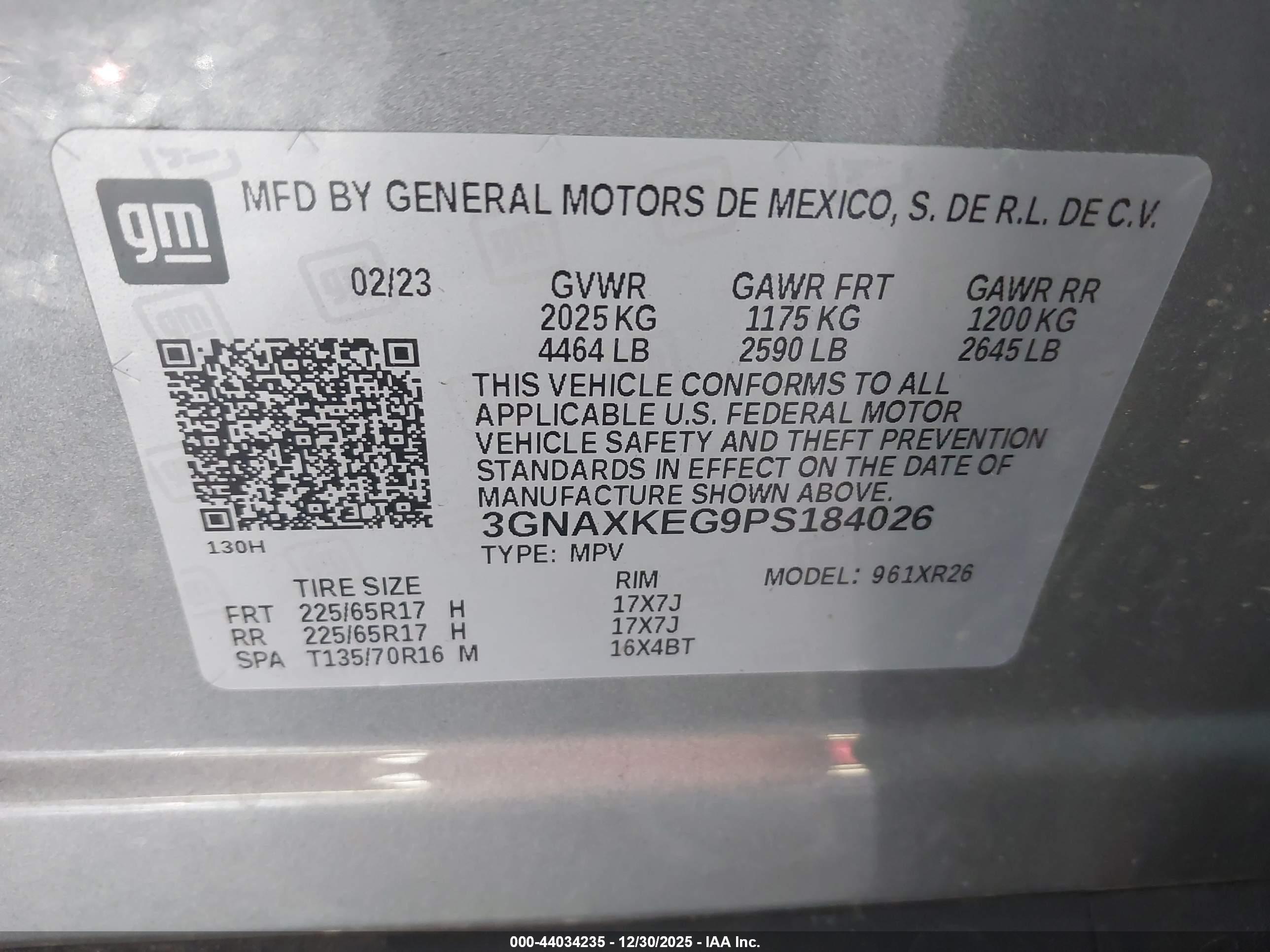 CHEVROLET EQUINOX image 9