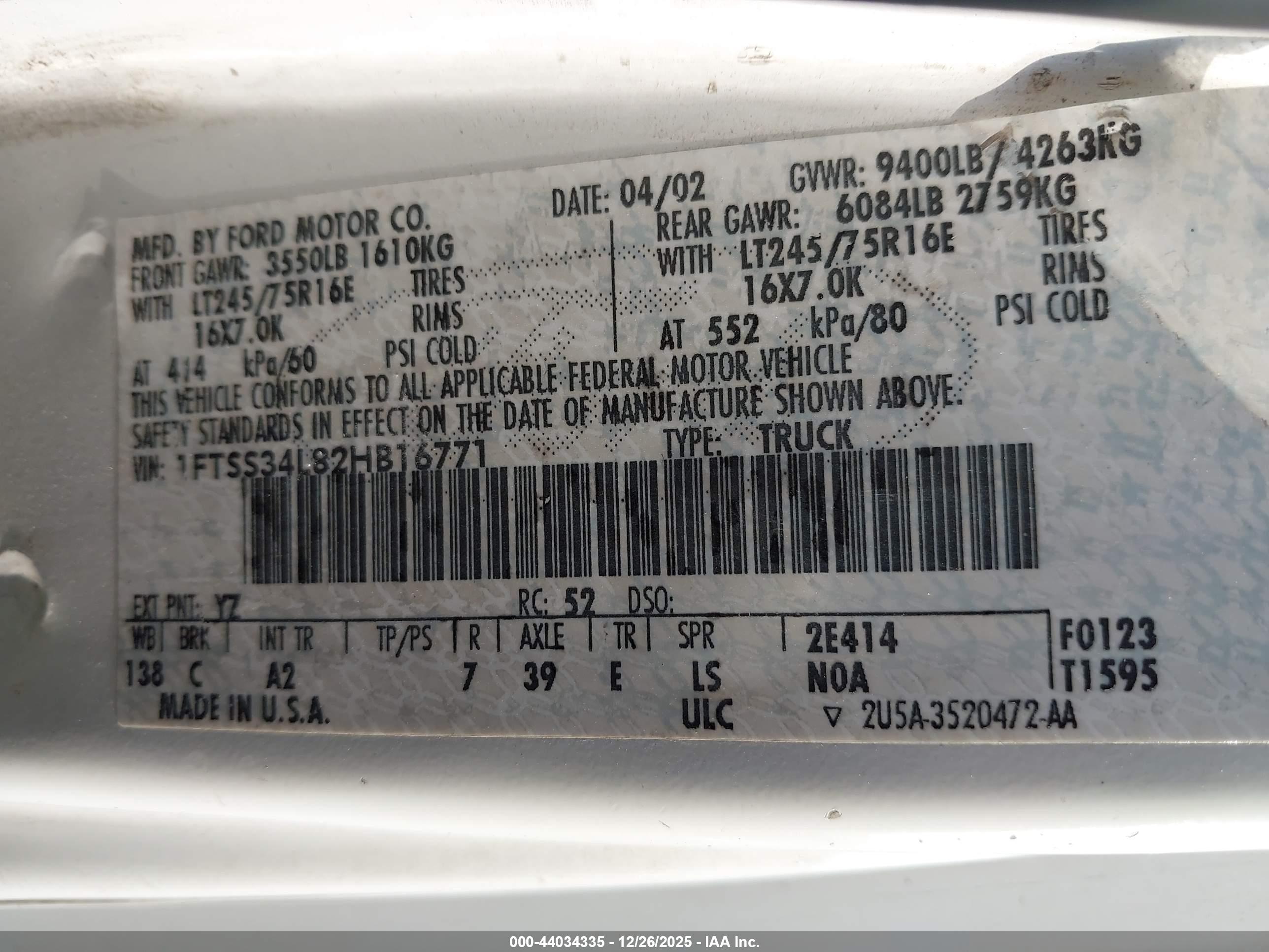 FORD E-350 image 9