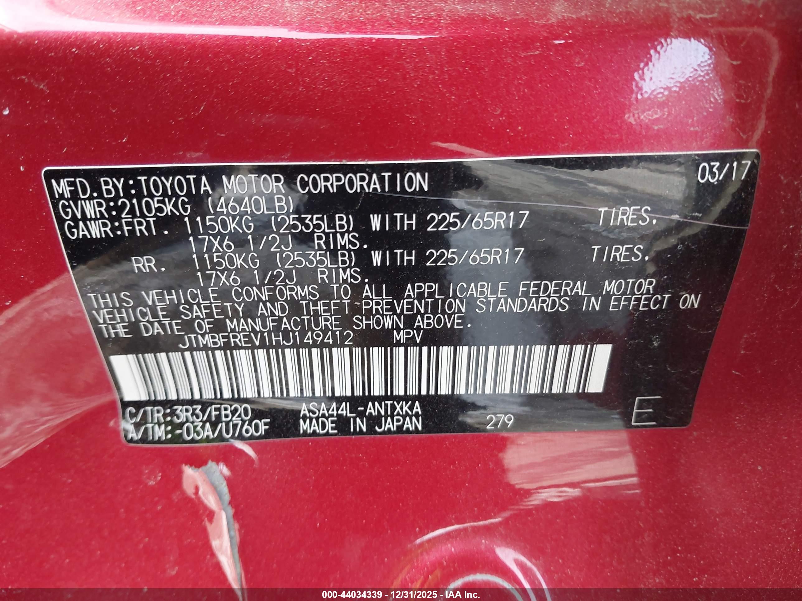 TOYOTA RAV4 image 9