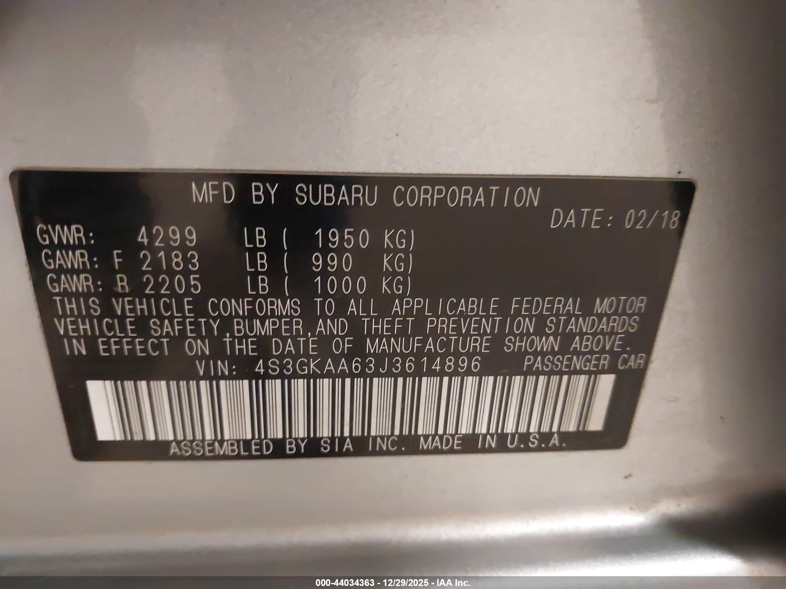 SUBARU IMPREZA image 9