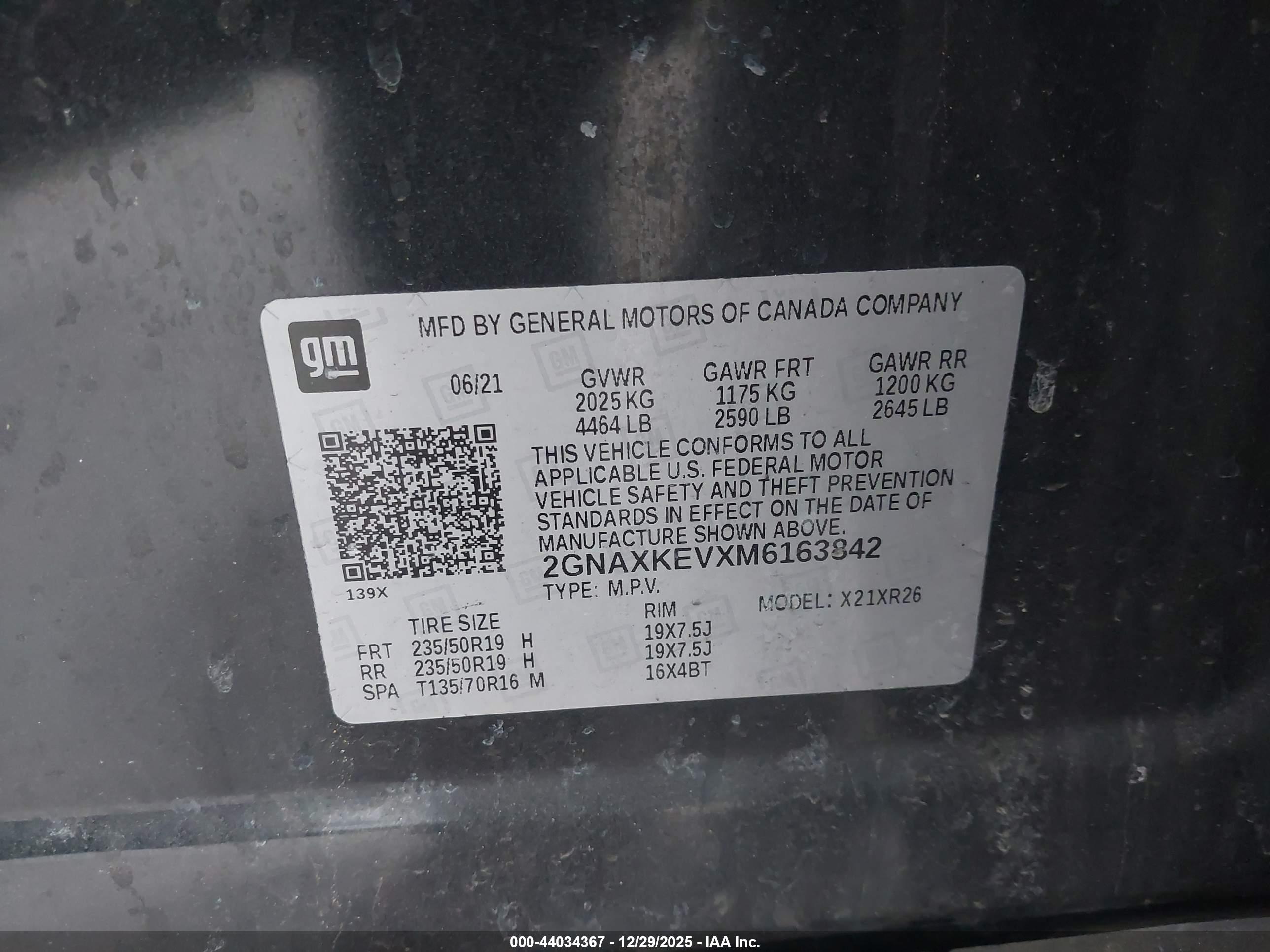 CHEVROLET EQUINOX image 9