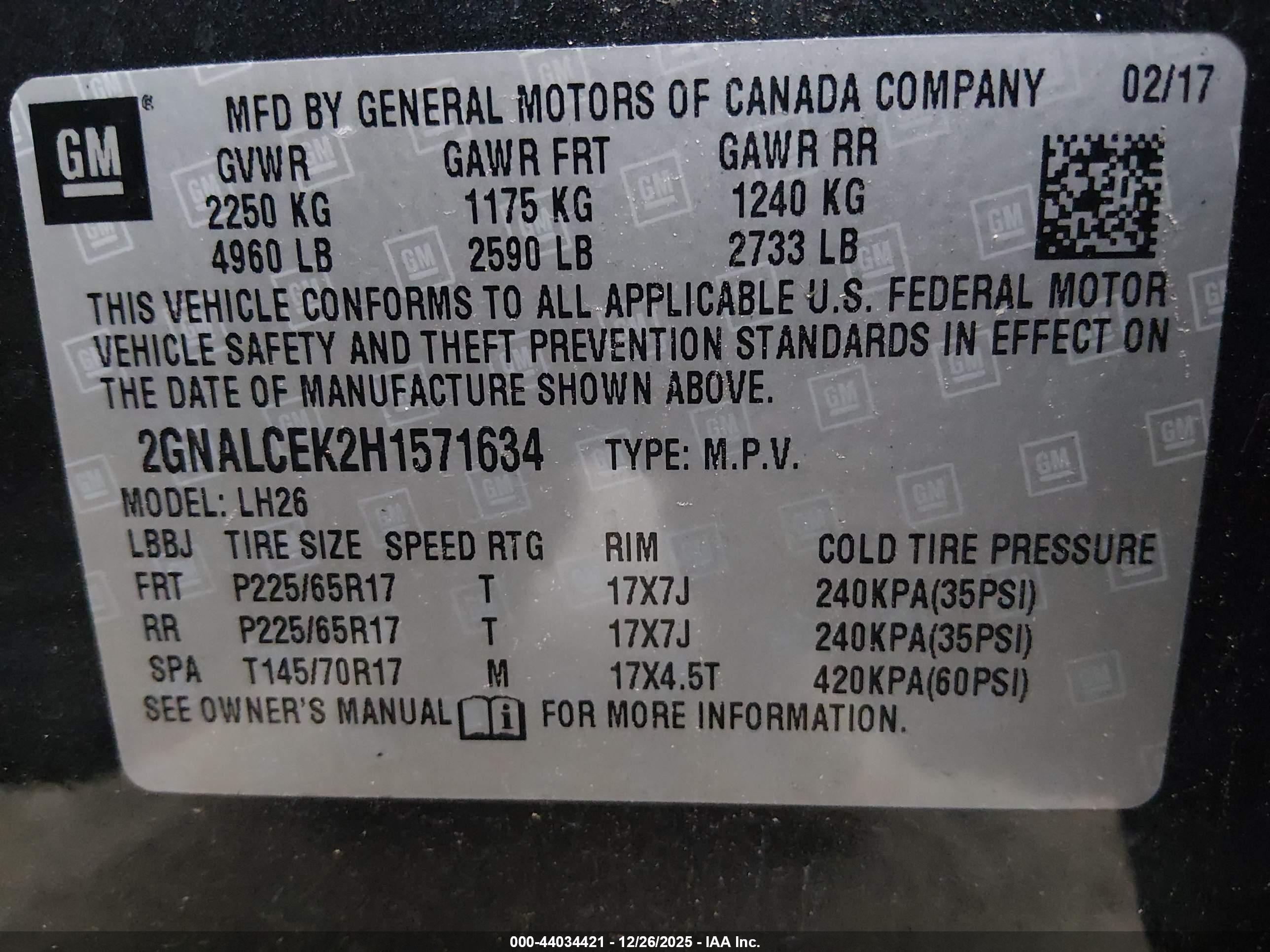 CHEVROLET EQUINOX image 9