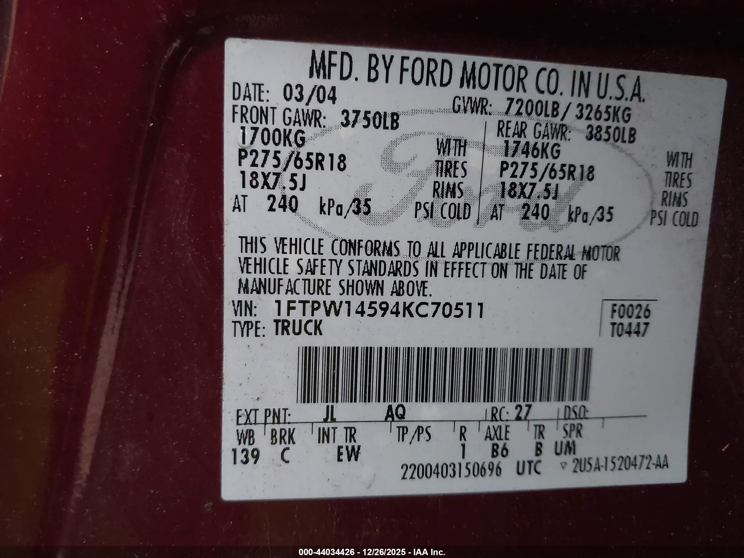 FORD F-150 image 9
