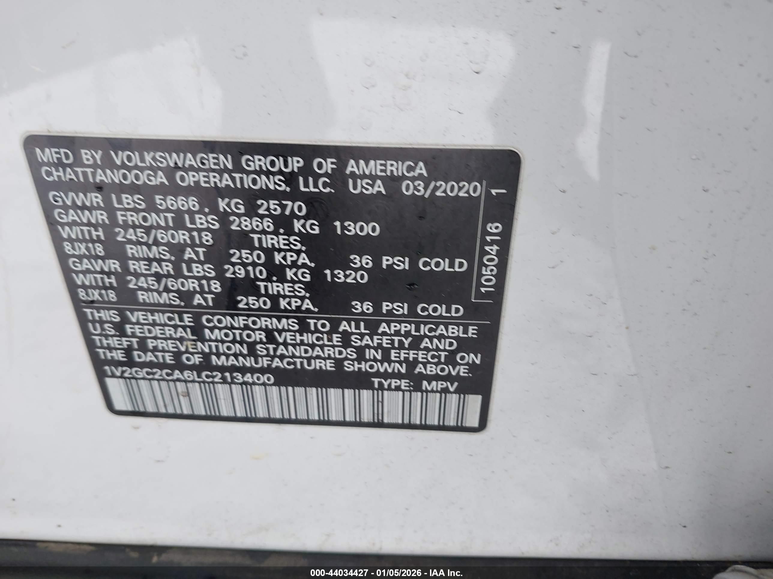 VOLKSWAGEN ATLAS image 9