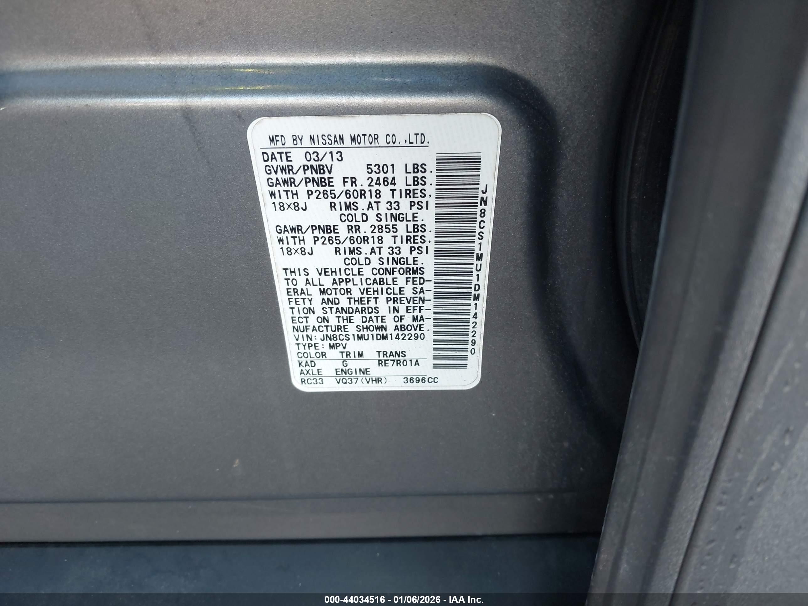 INFINITI FX37 image 9