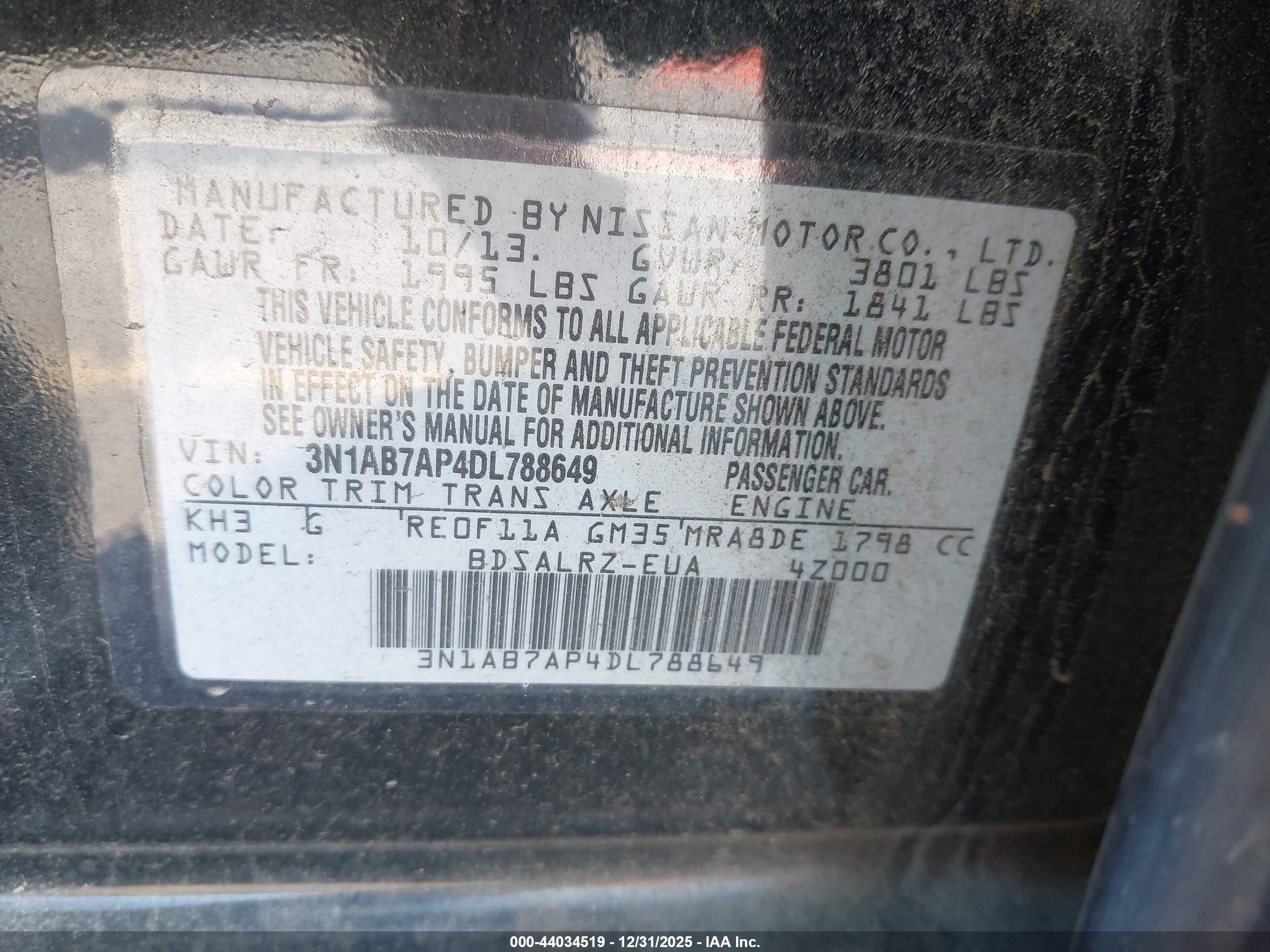 NISSAN SENTRA image 9