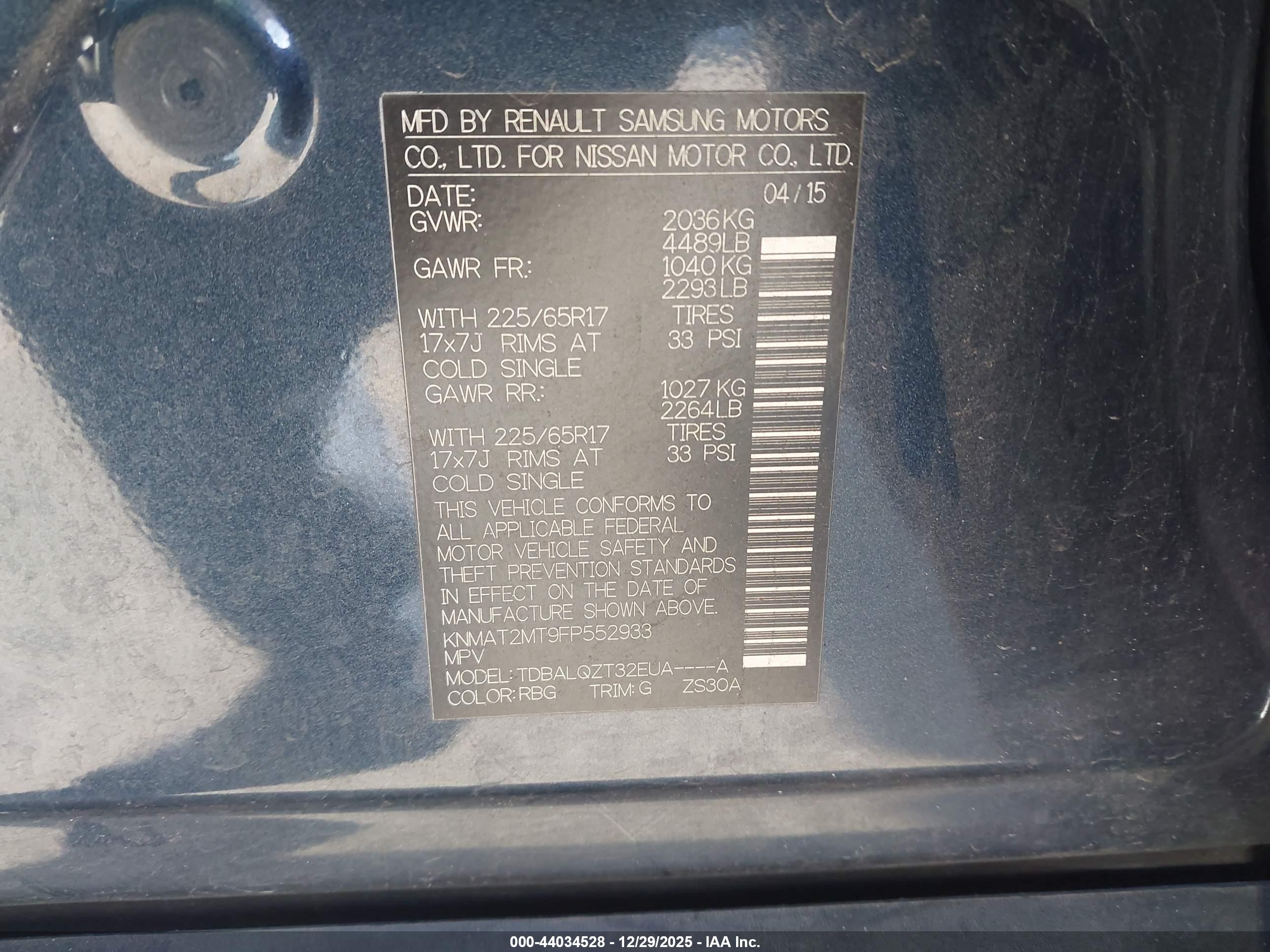 NISSAN ROGUE image 9