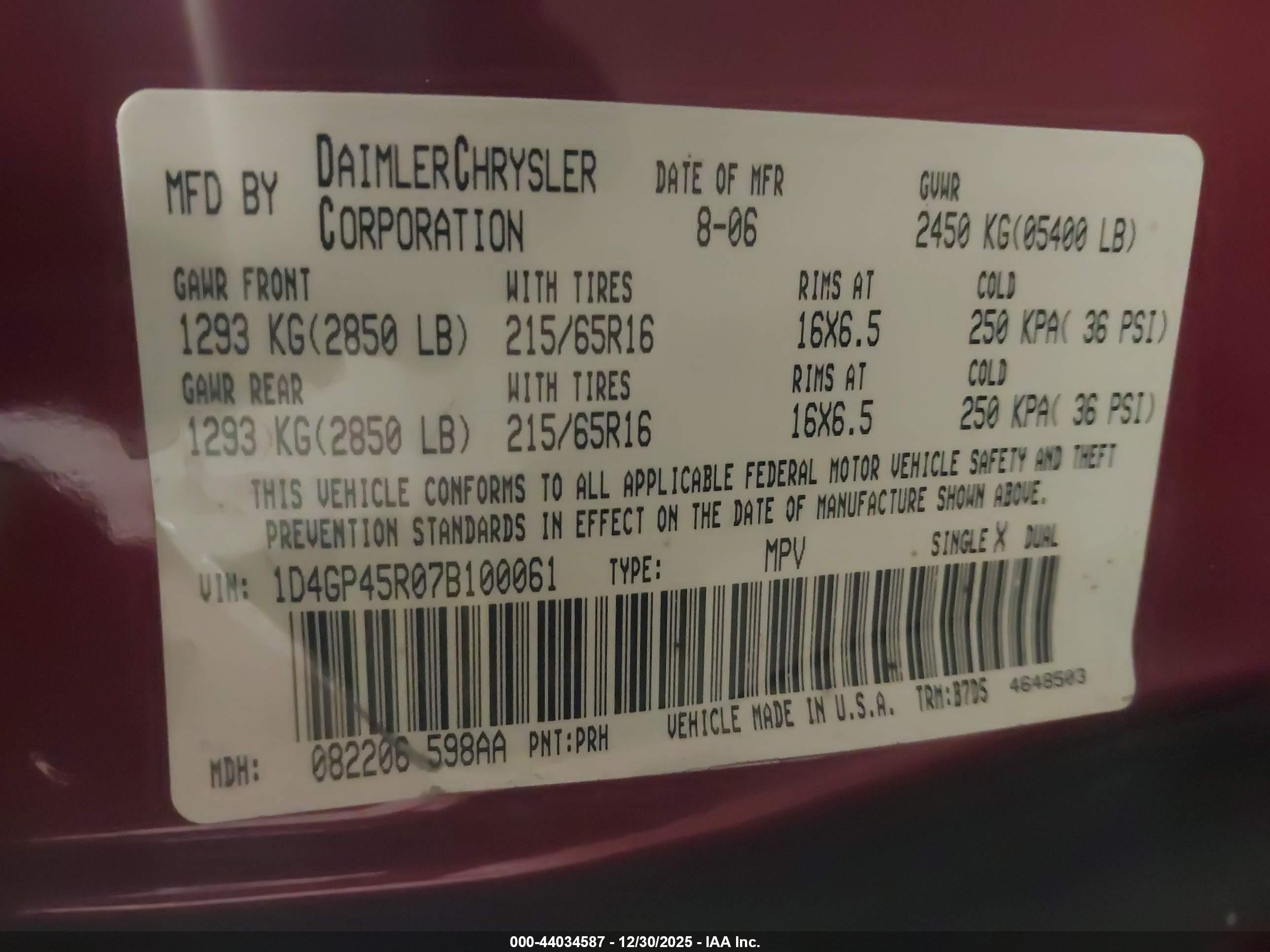 DODGE CARAVAN image 9
