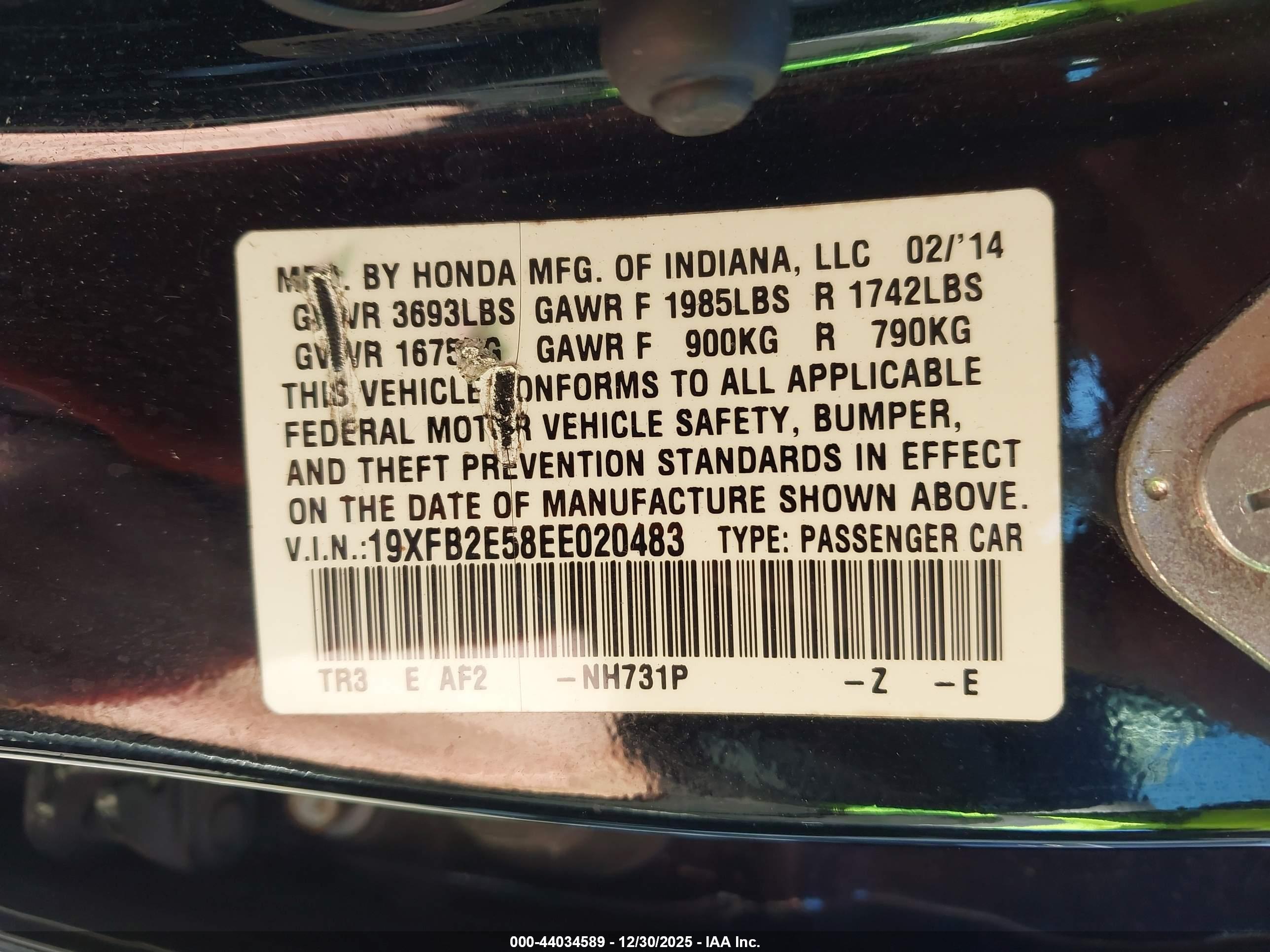 HONDA CIVIC image 9