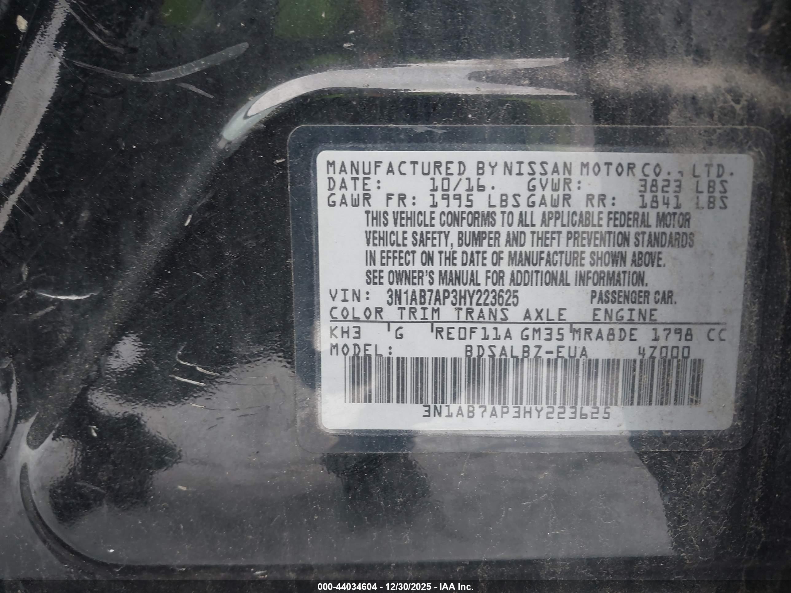 NISSAN SENTRA image 9
