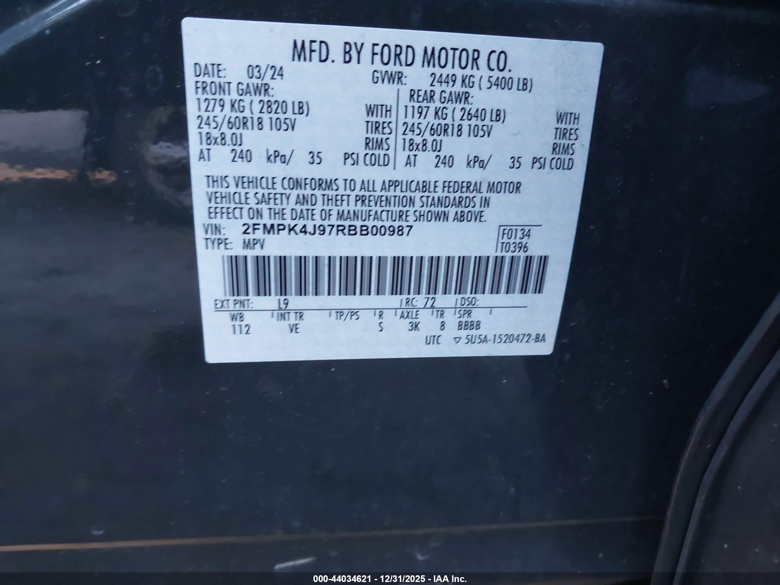 FORD EDGE image 9