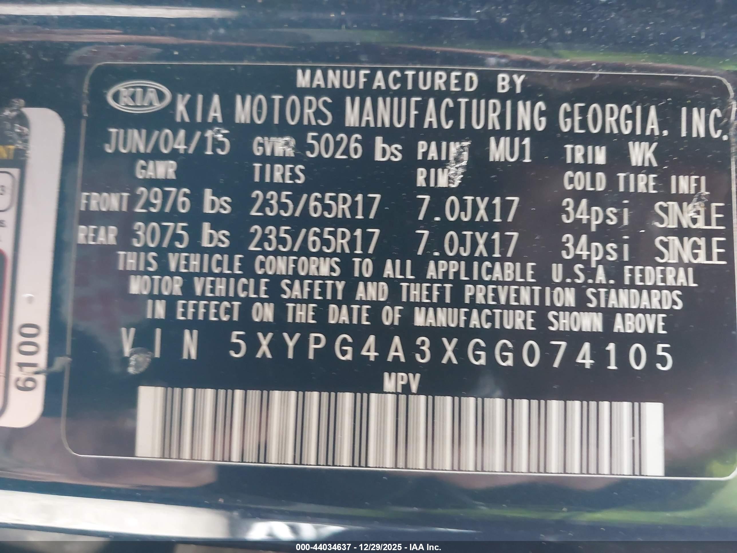 KIA SORENTO image 9