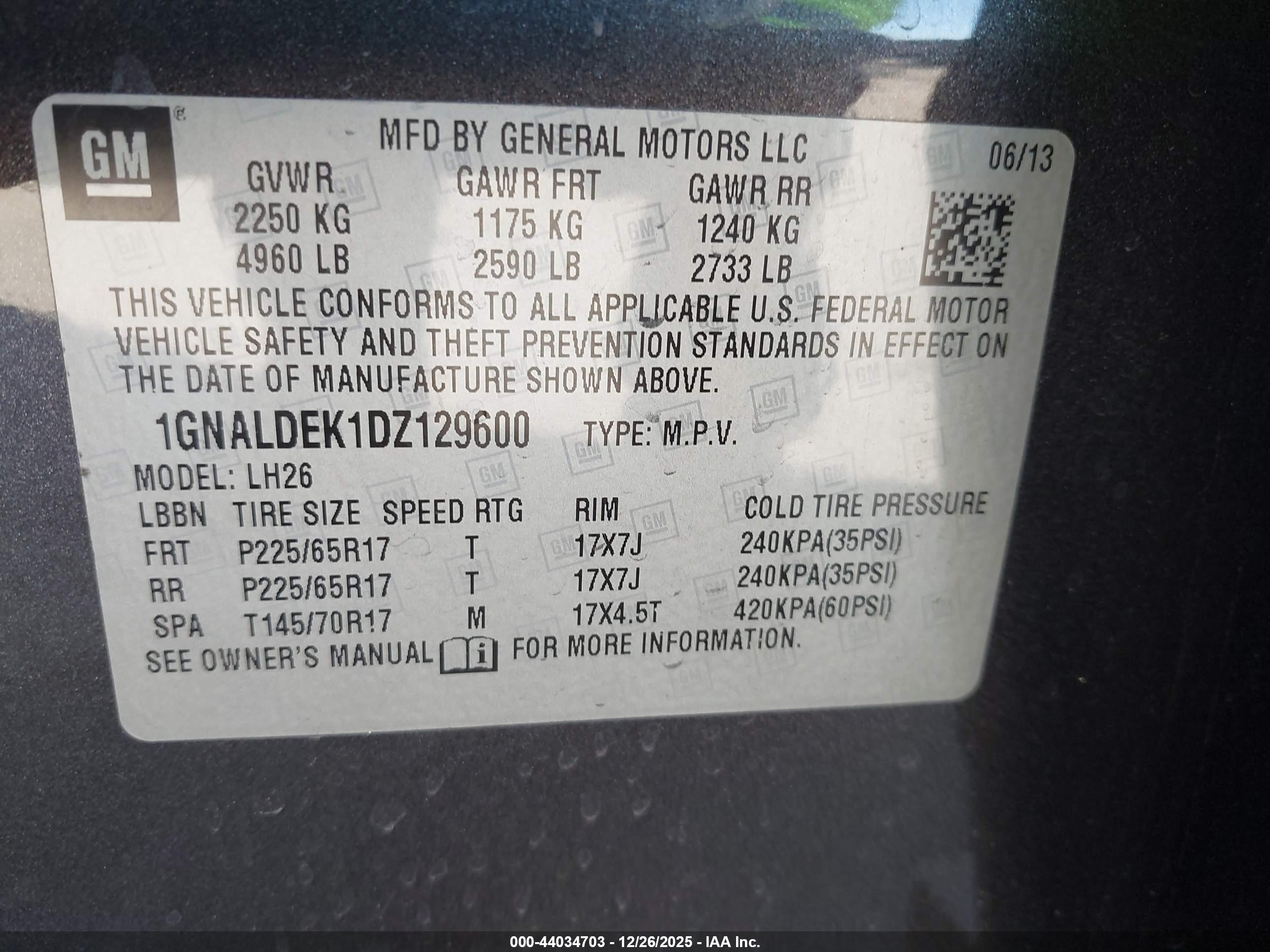 CHEVROLET EQUINOX image 9