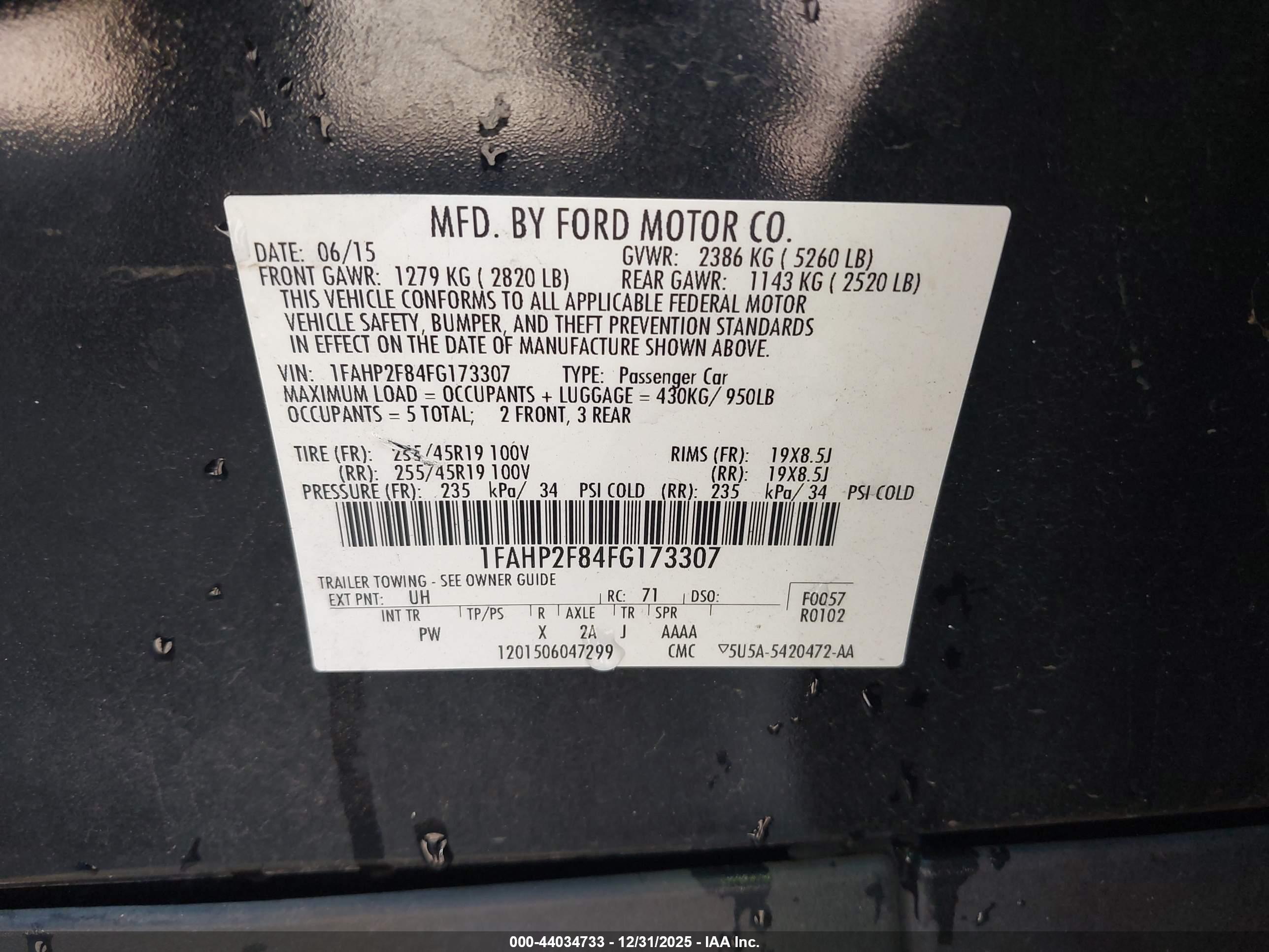 FORD TAURUS image 9