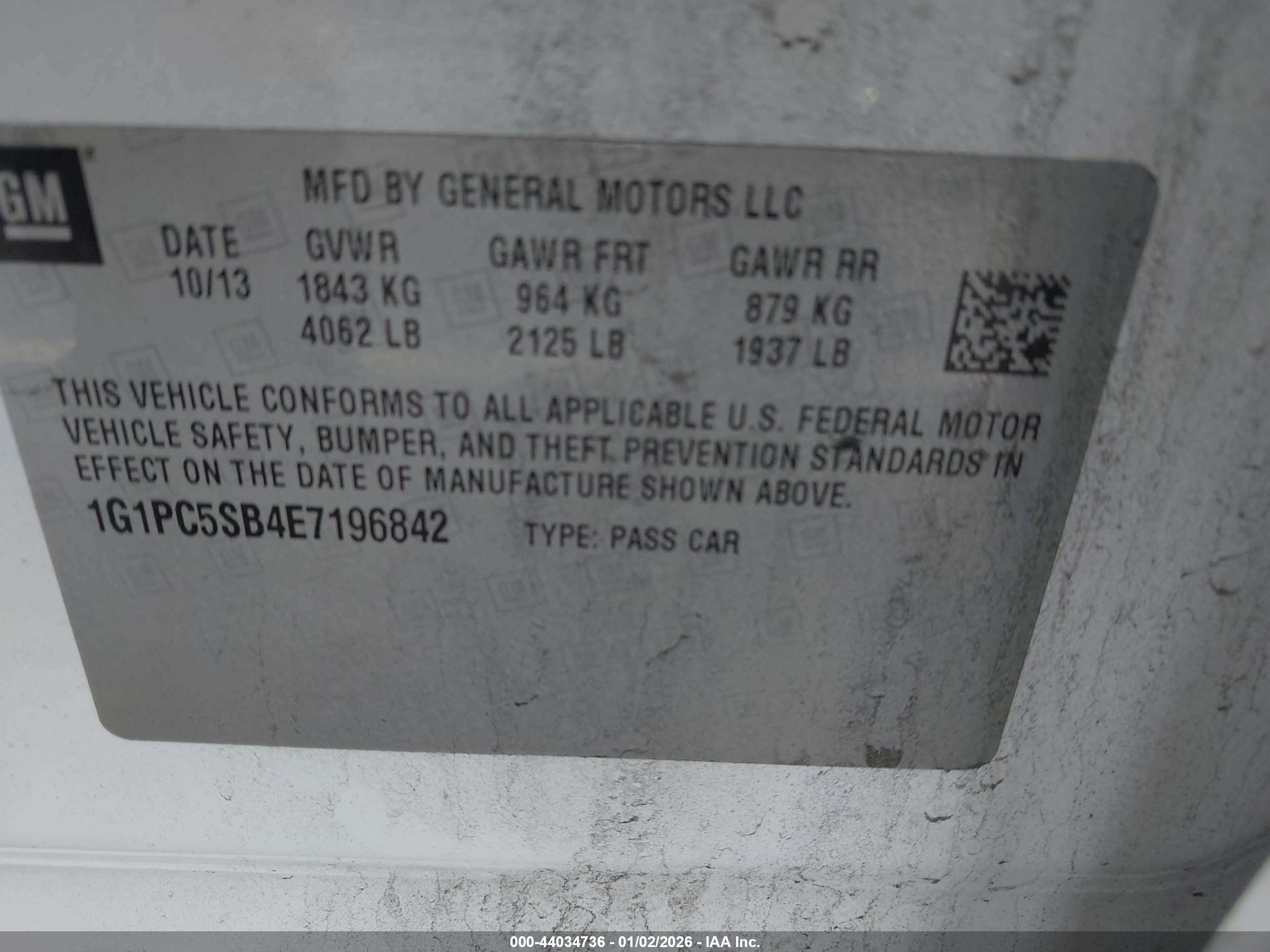 CHEVROLET CRUZE image 9