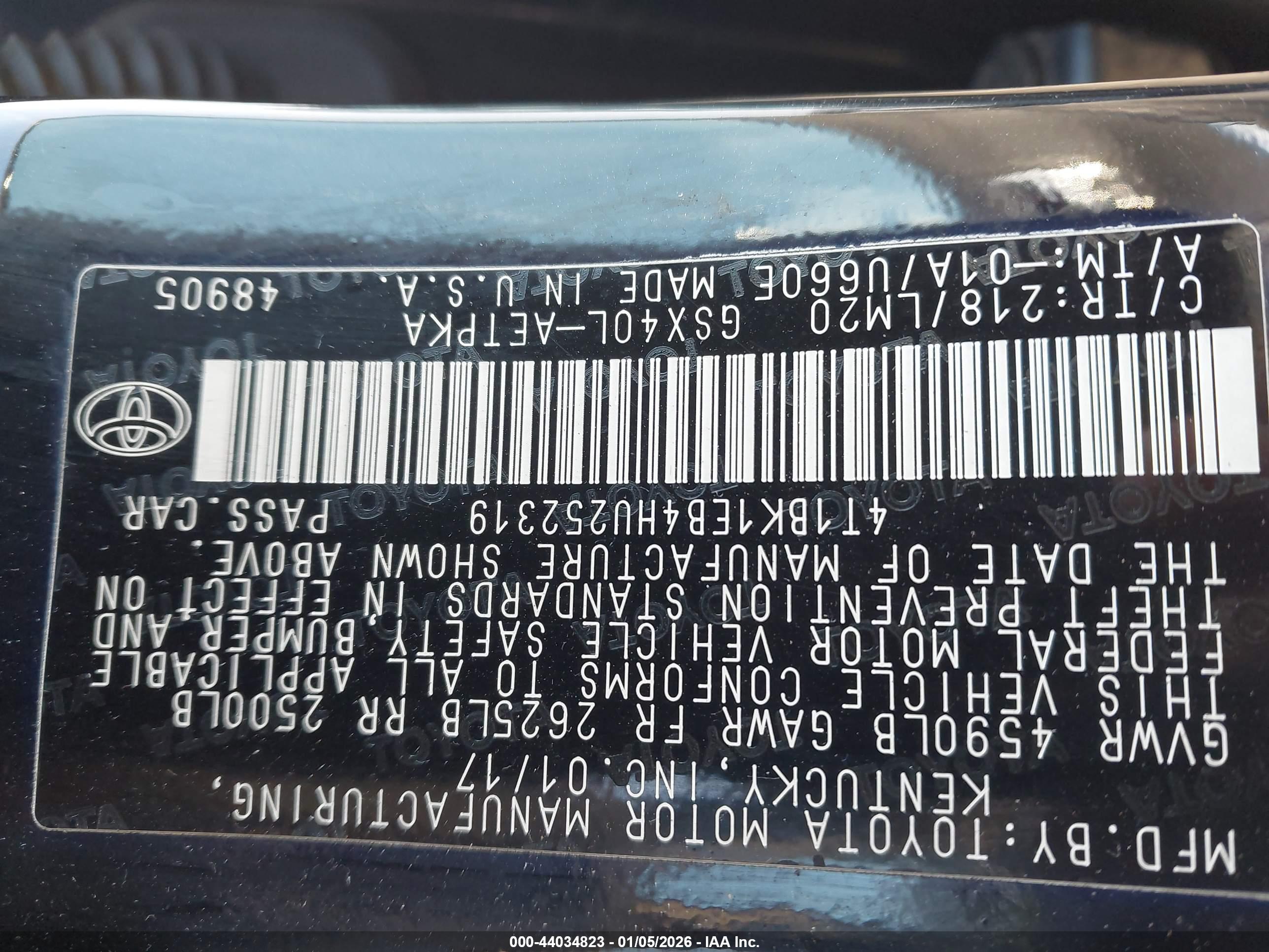 TOYOTA AVALON image 9