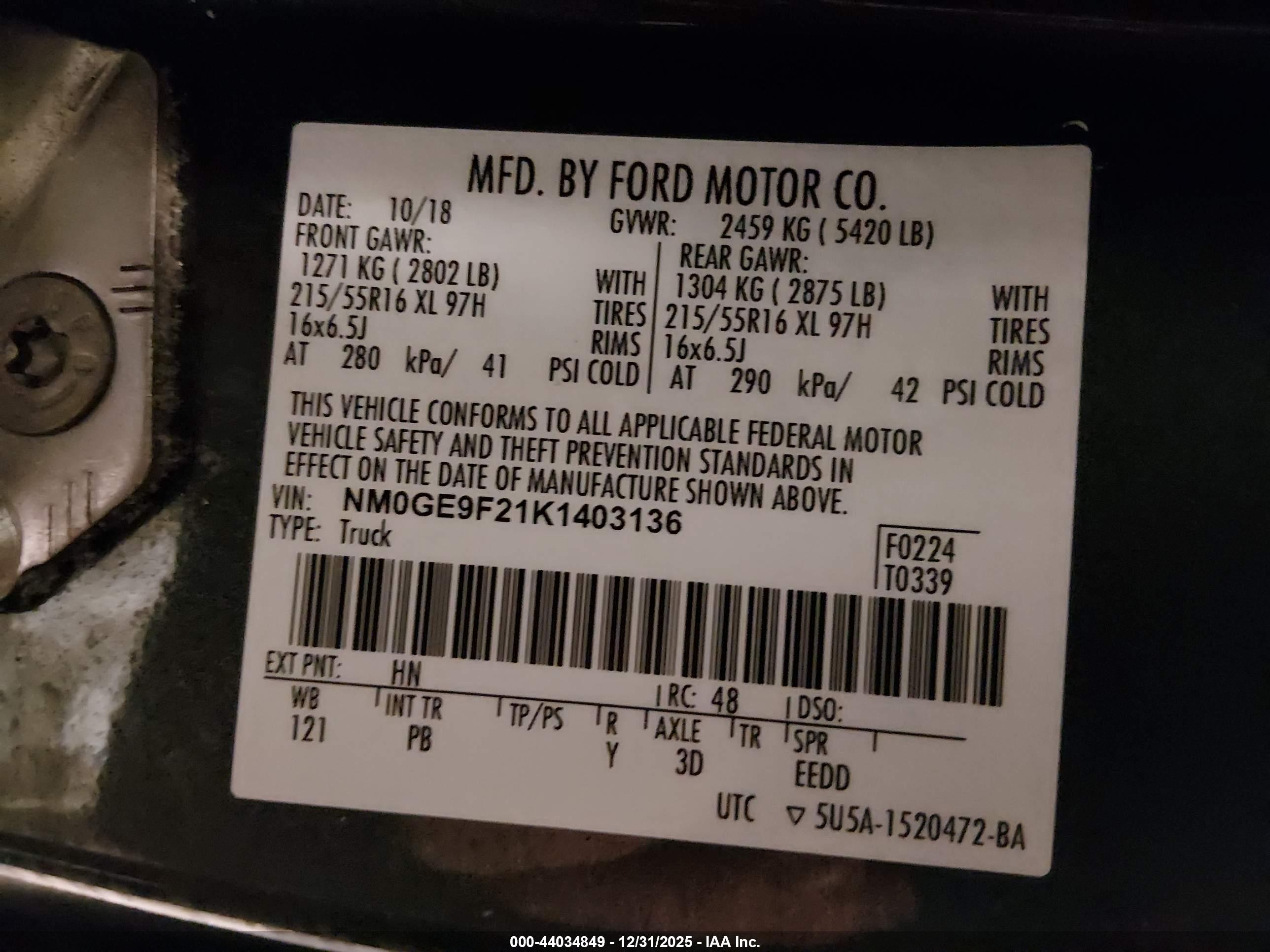 FORD TRANSIT image 9