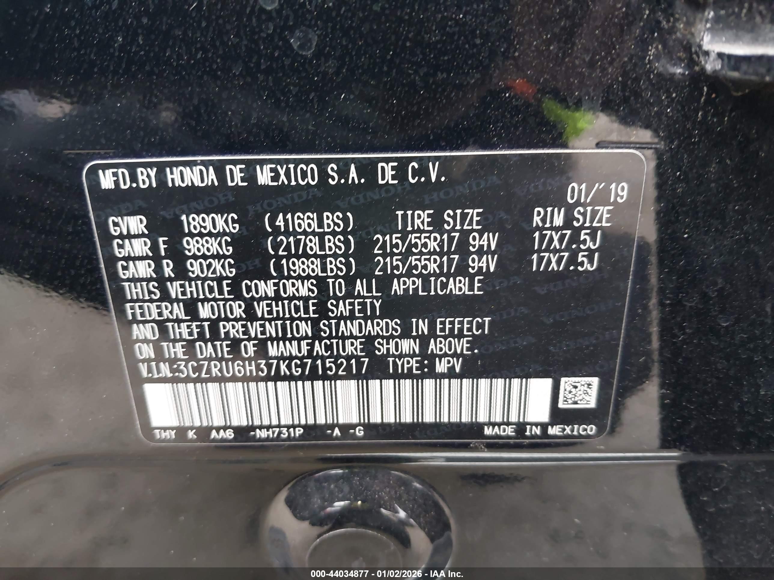 HONDA HR-V image 9