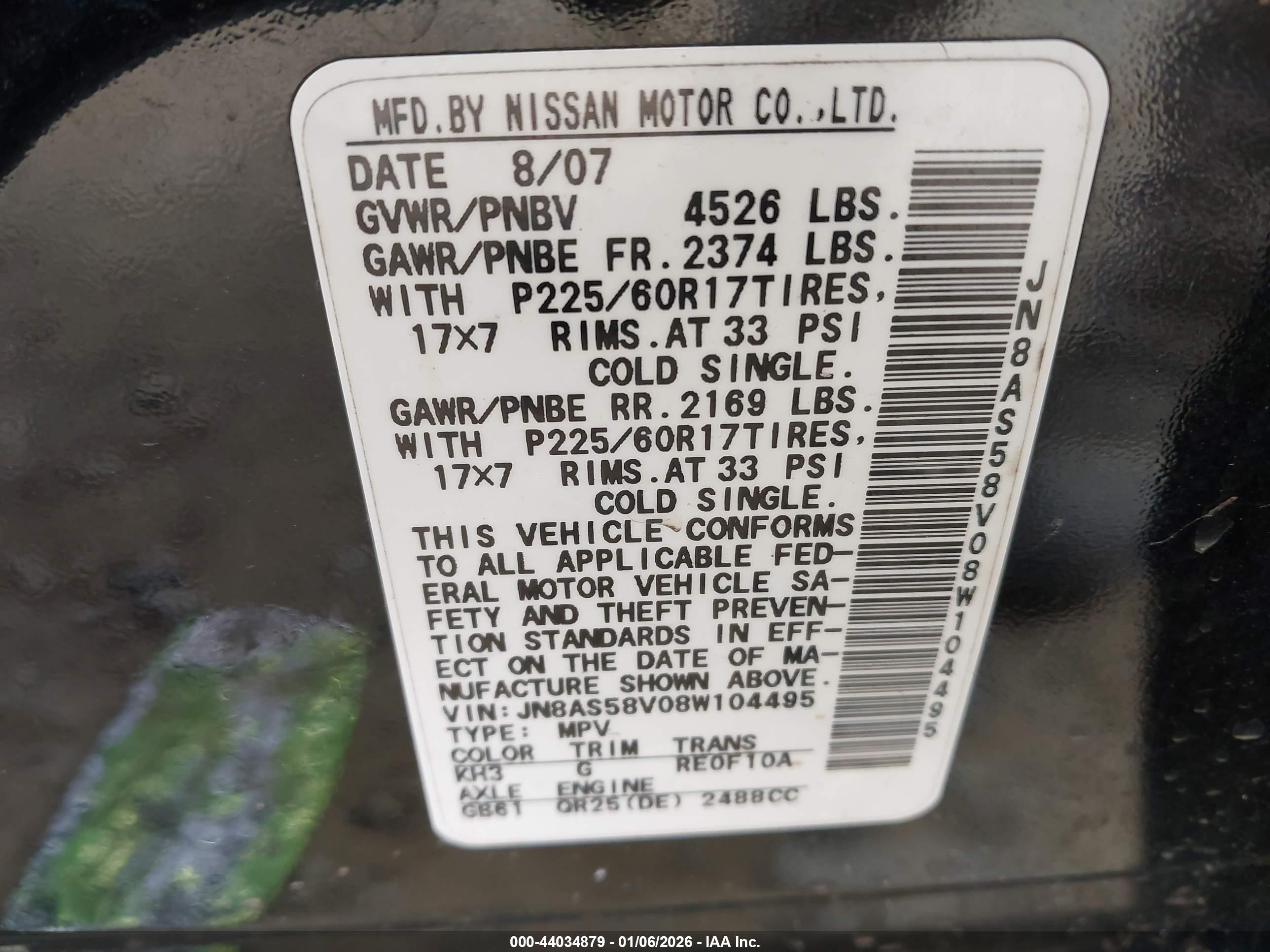 NISSAN ROGUE image 9