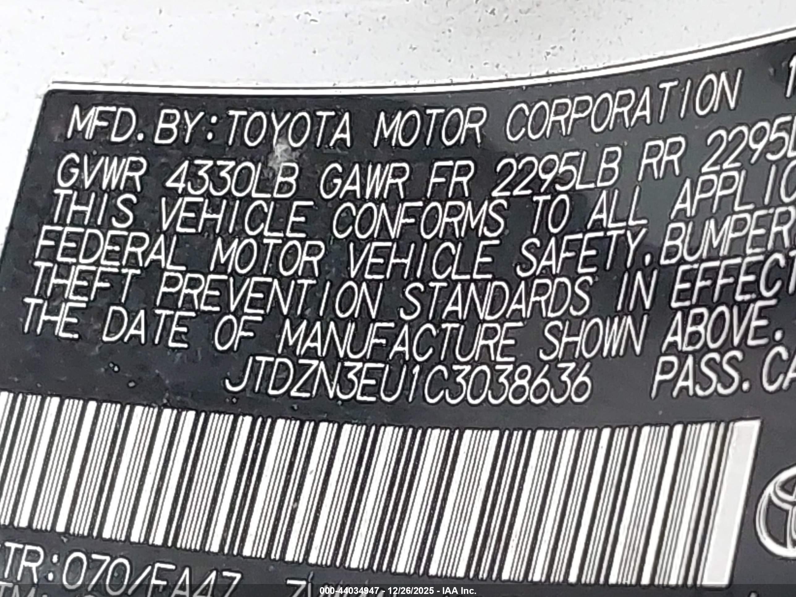 TOYOTA PRIUS image 9