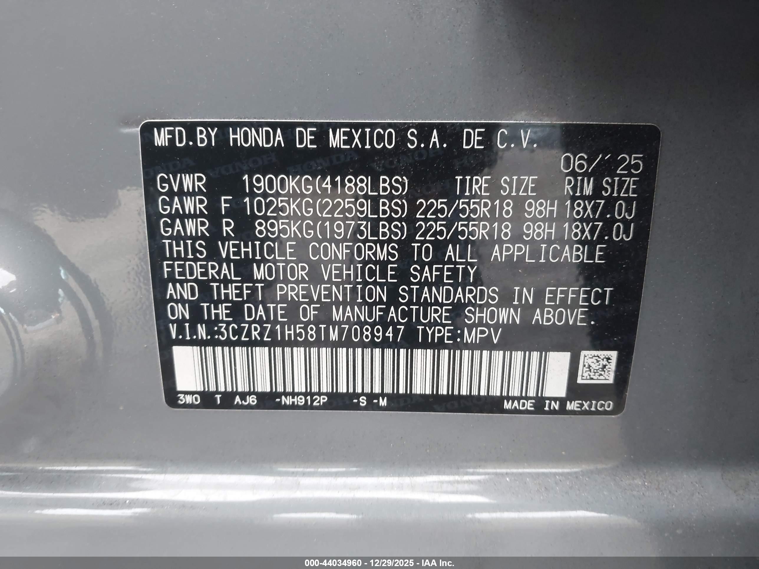 HONDA HR-V image 9