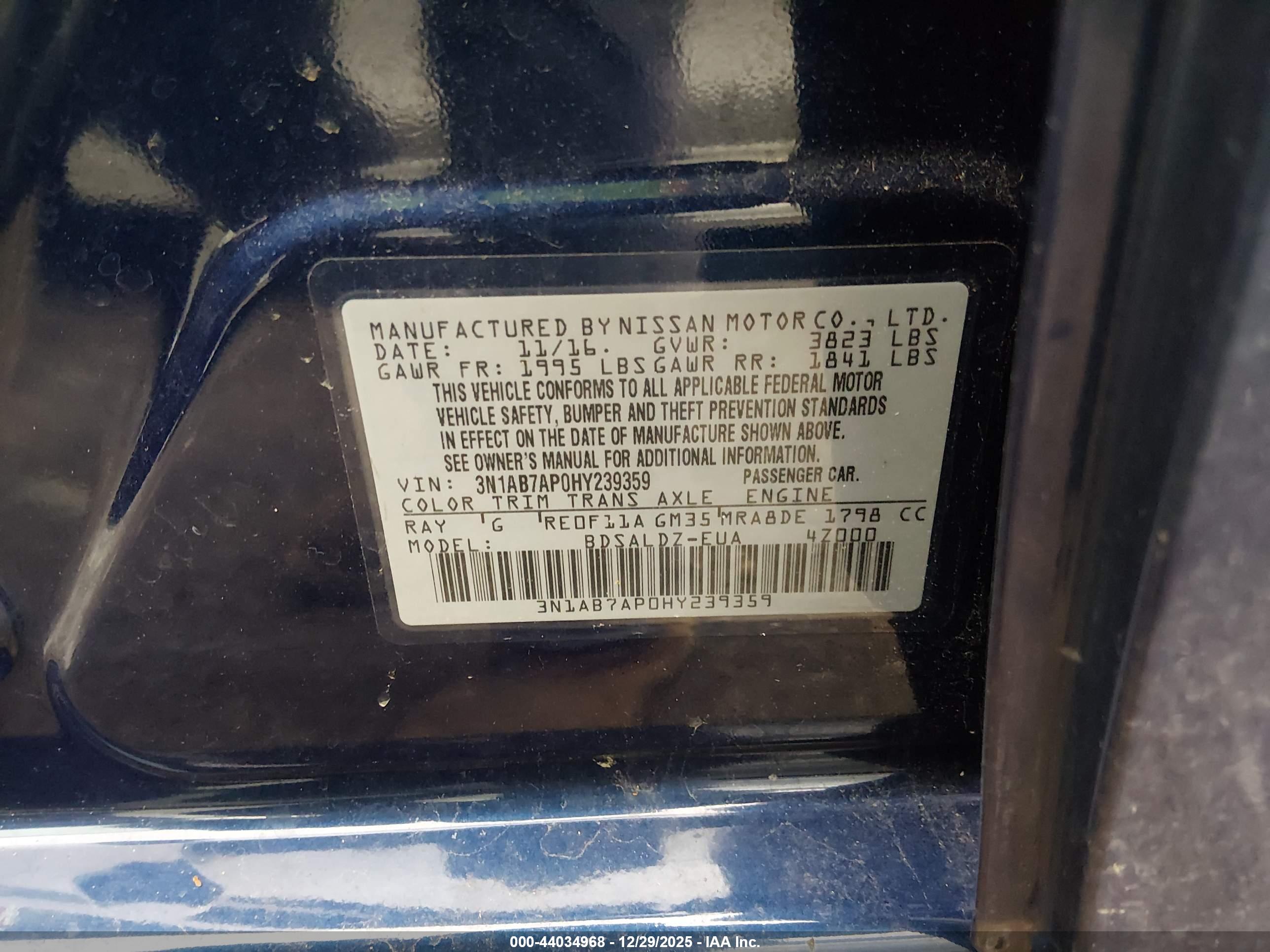 NISSAN SENTRA image 9