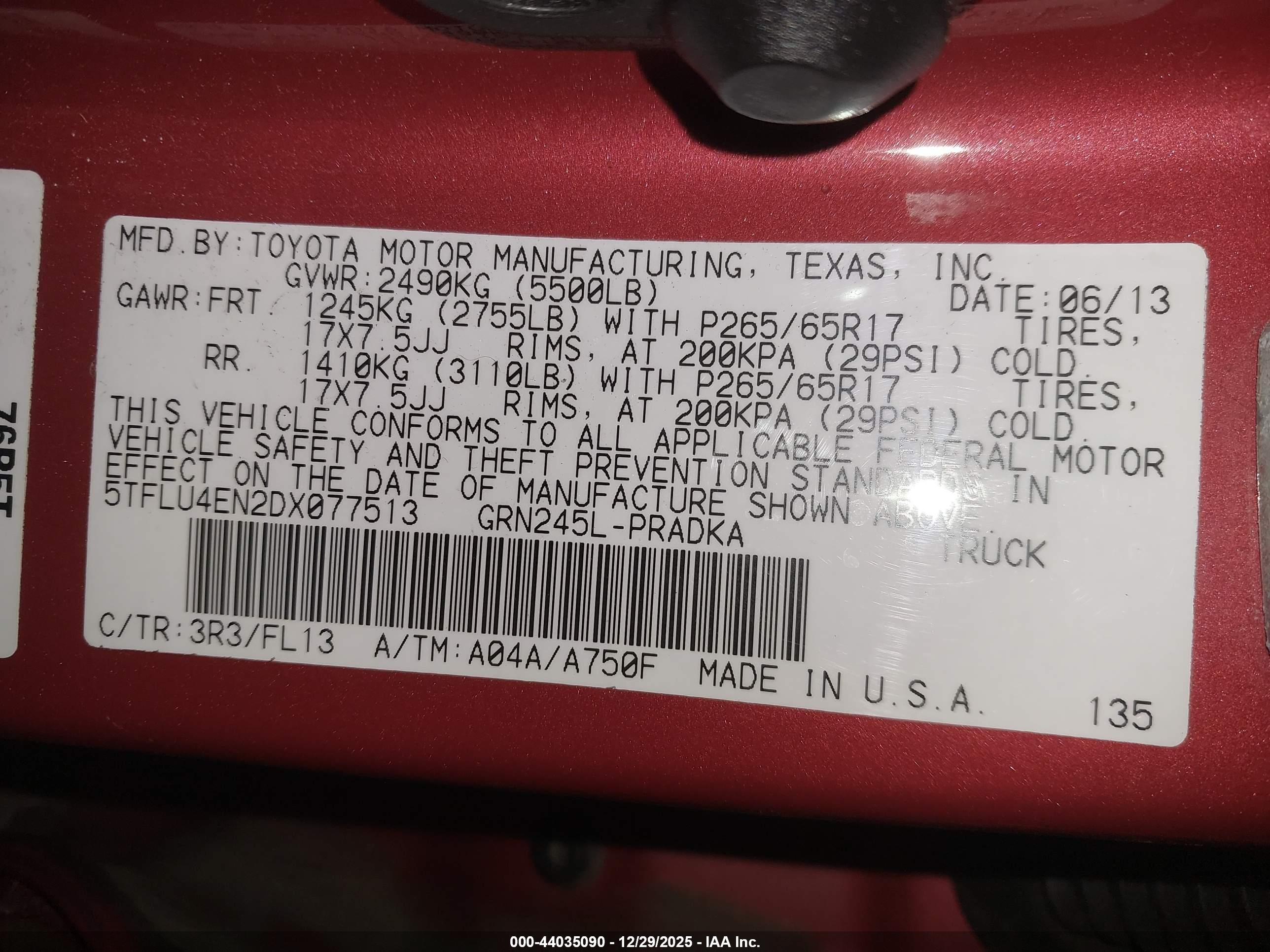 TOYOTA TACOMA image 9