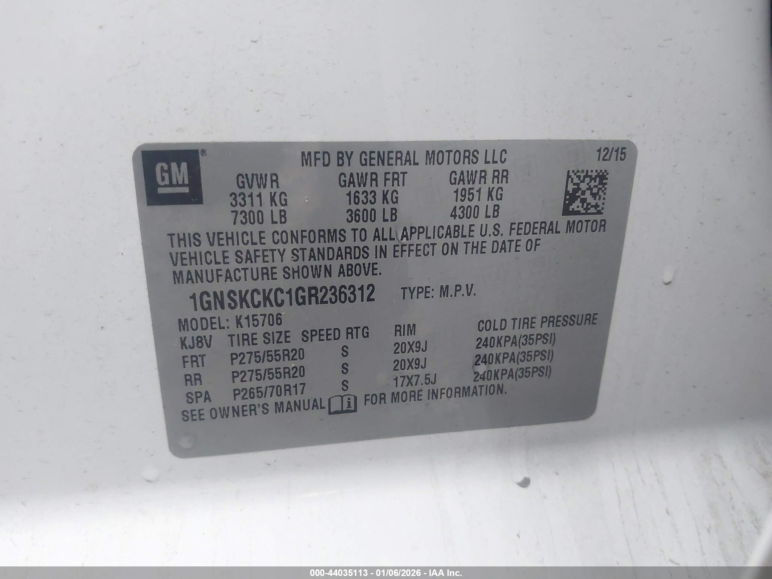 CHEVROLET TAHOE image 9