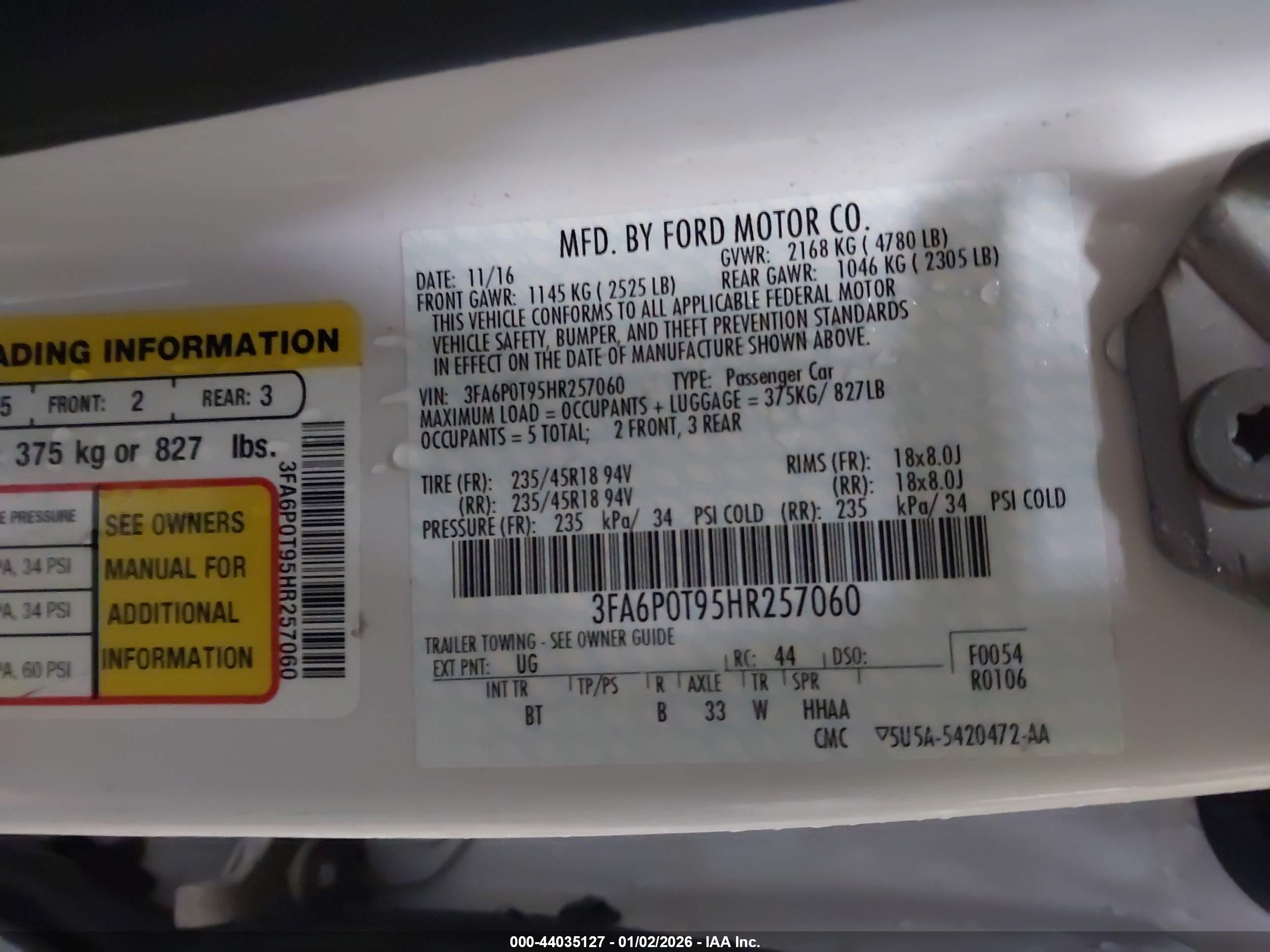 FORD FUSION image 9