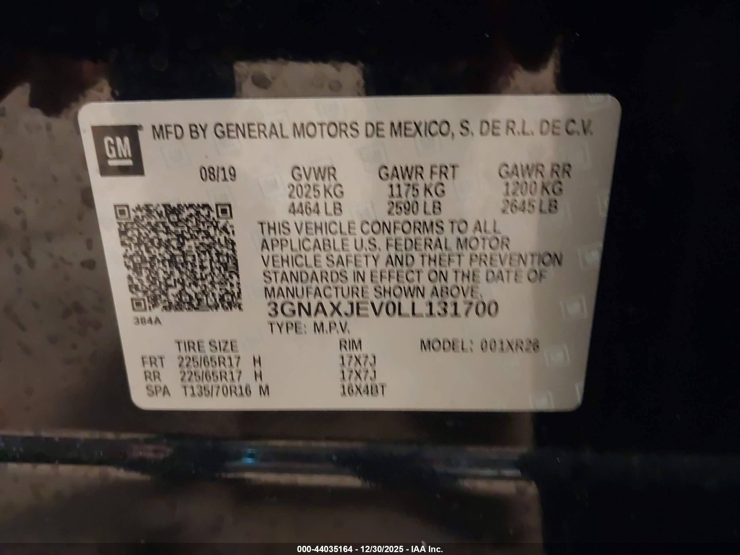 CHEVROLET EQUINOX image 9