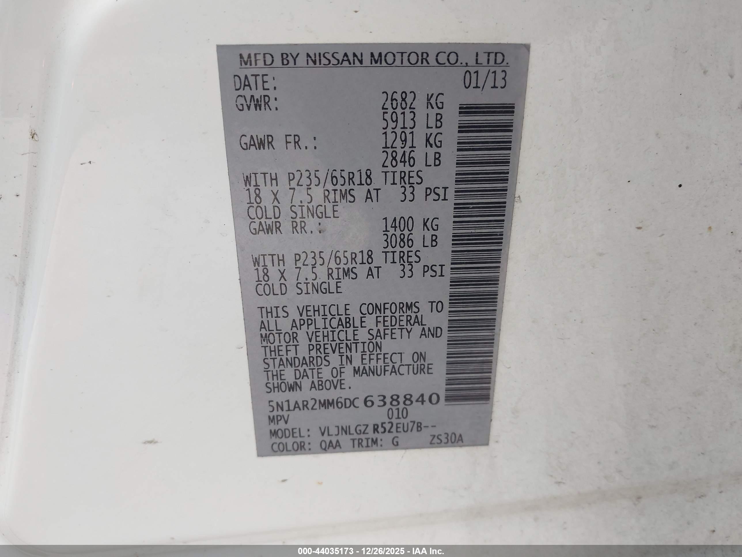 NISSAN PATHFINDER image 9