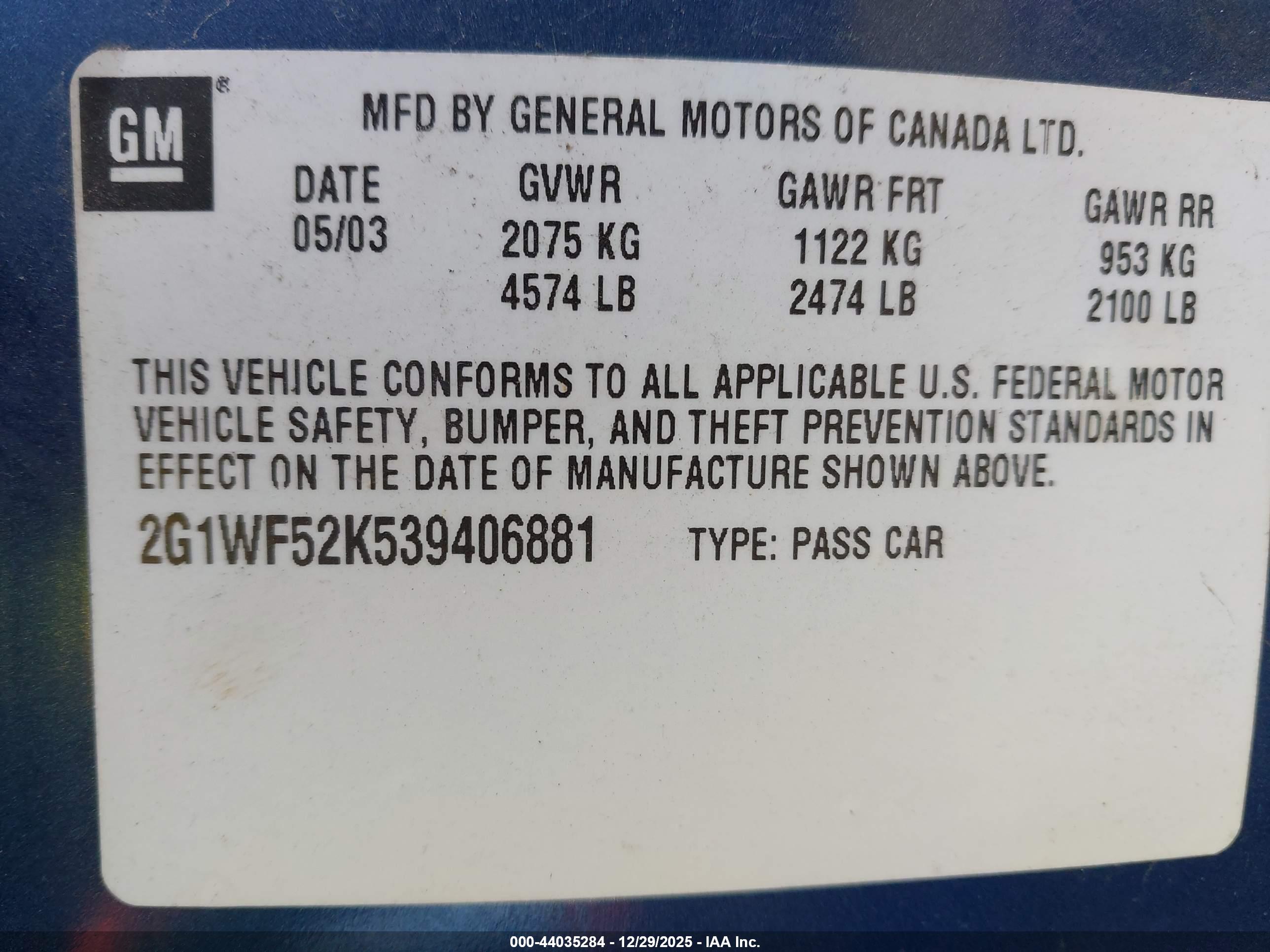 CHEVROLET IMPALA image 9