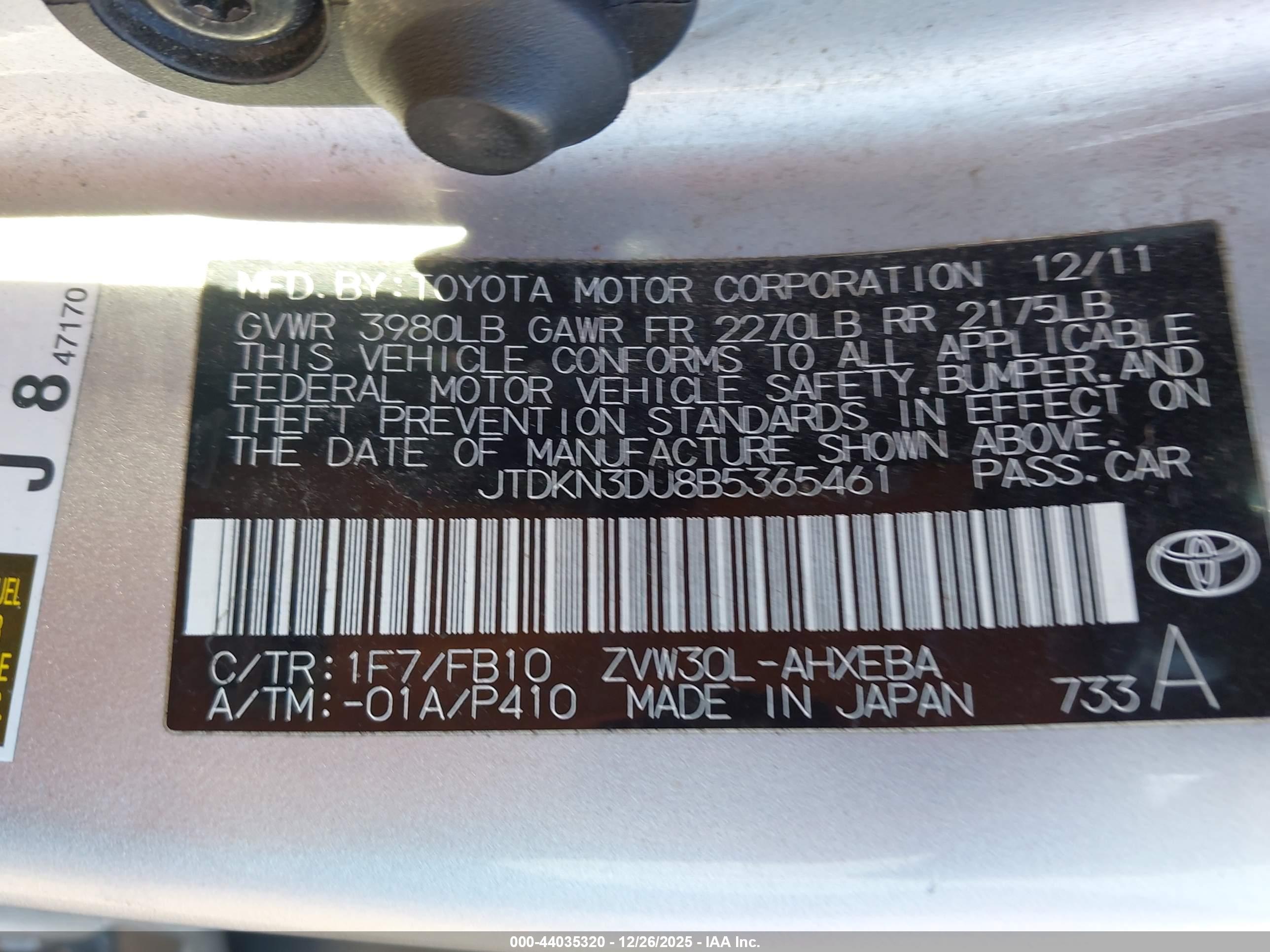 TOYOTA PRIUS image 9