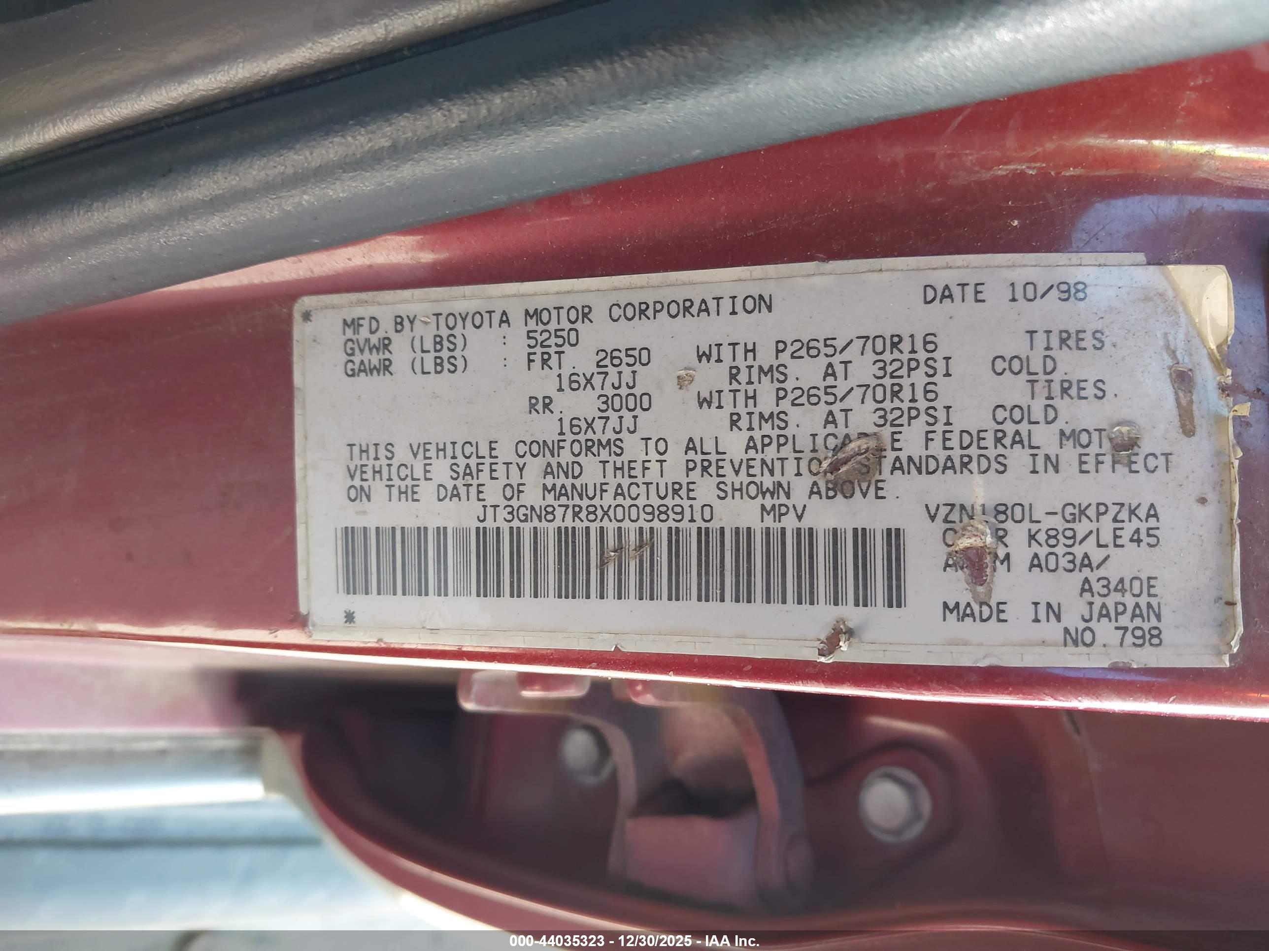 TOYOTA 4RUNNER image 9