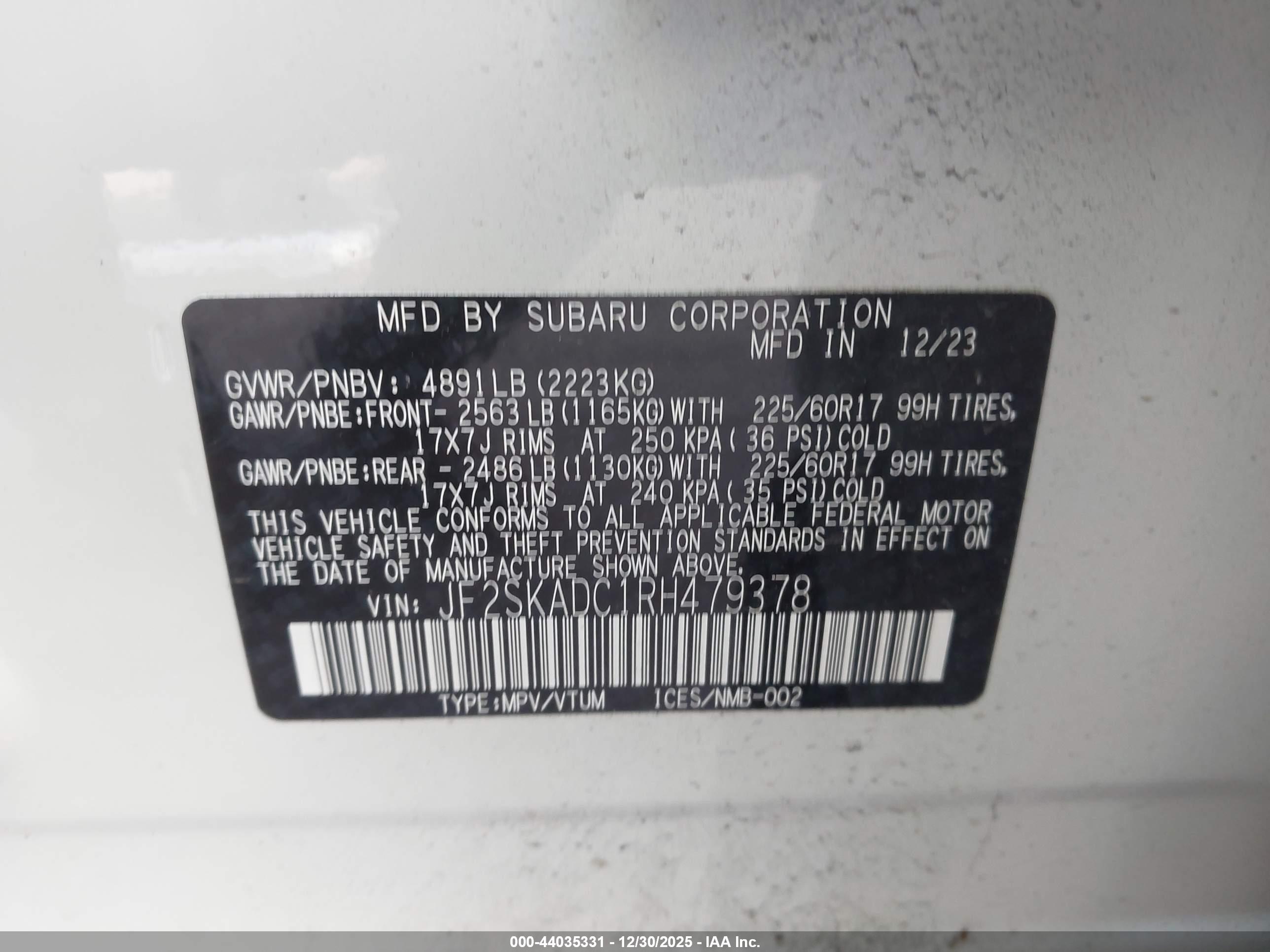 SUBARU FORESTER image 9