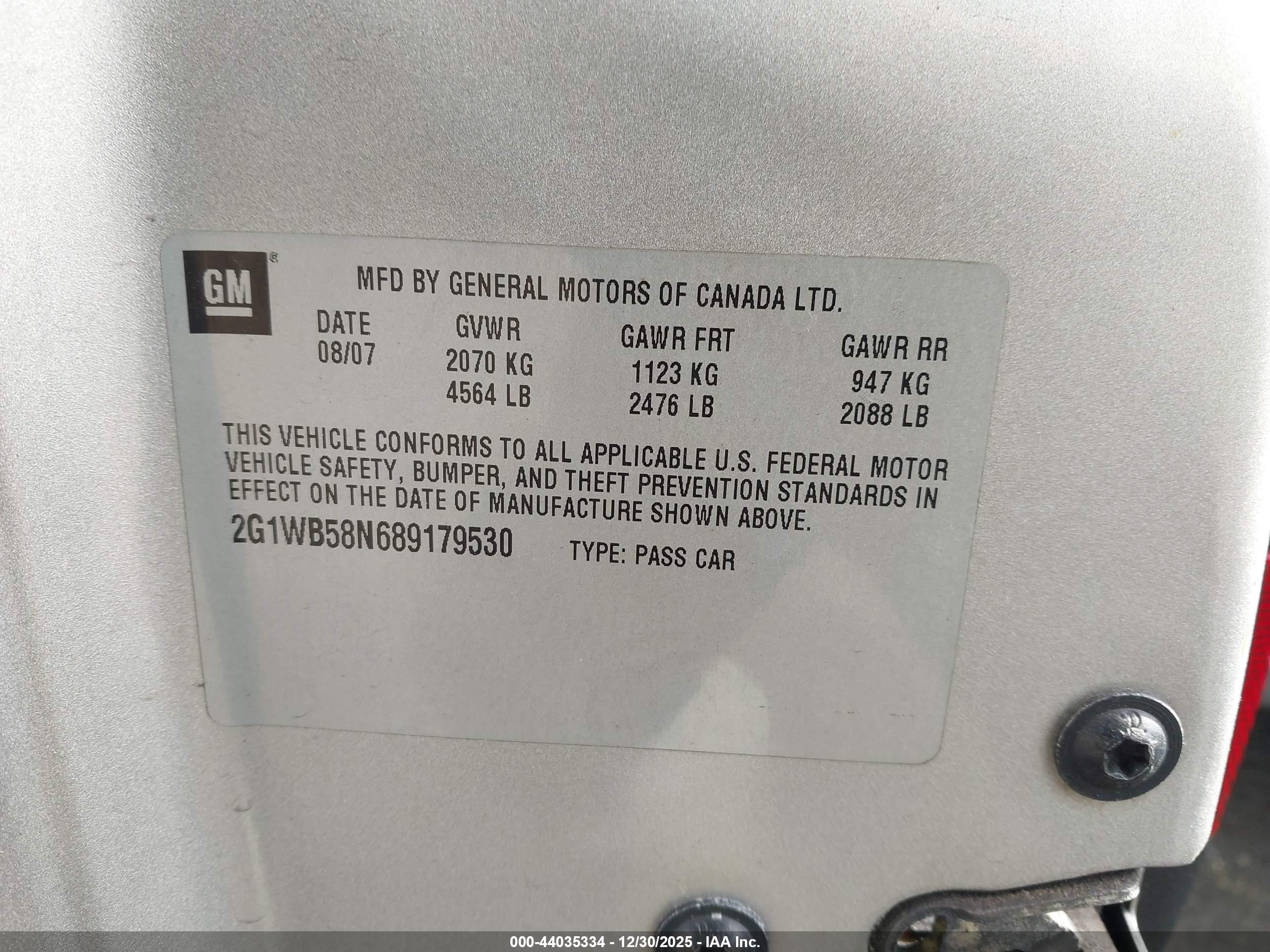 CHEVROLET IMPALA image 9
