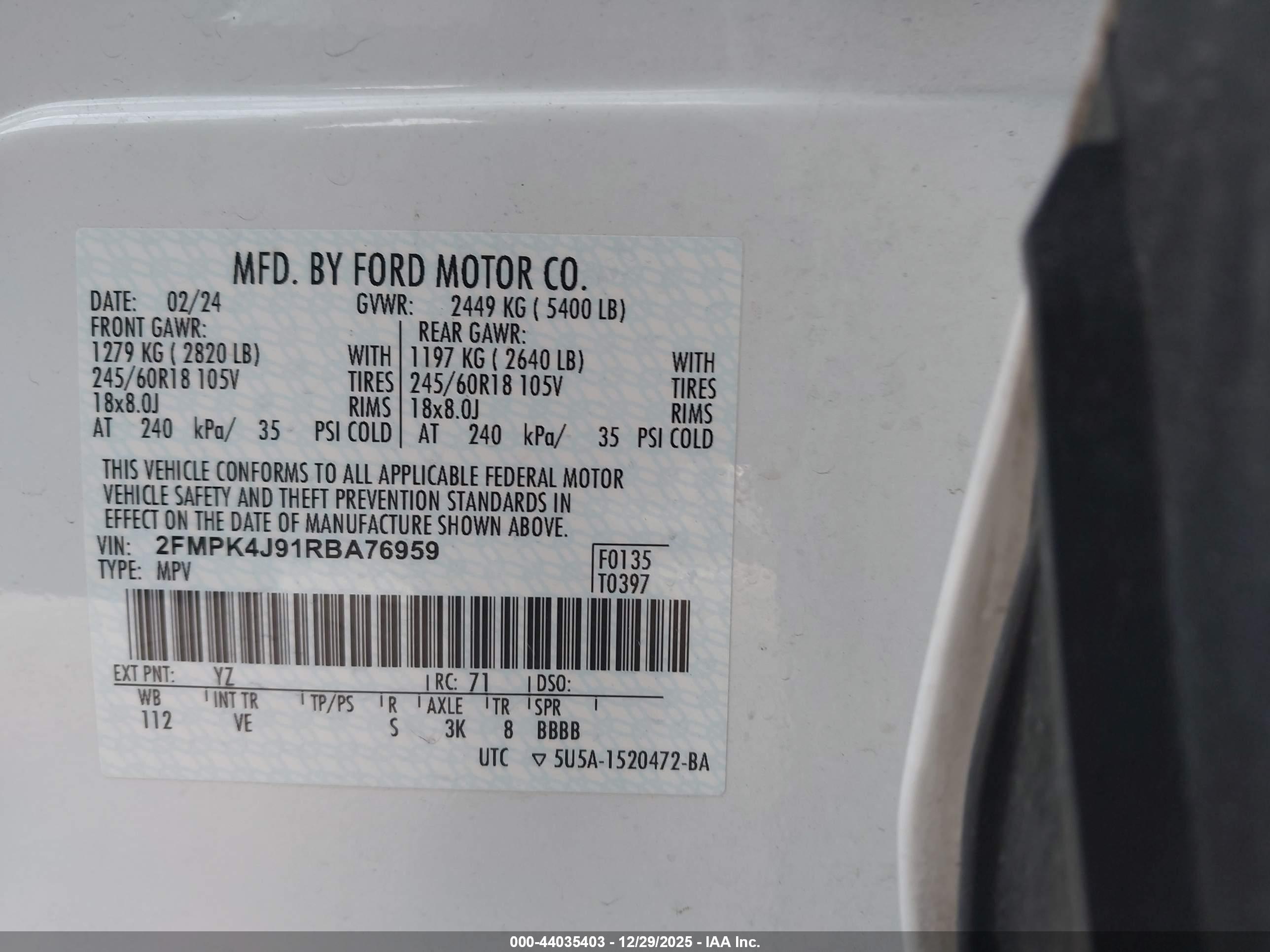 FORD EDGE image 9