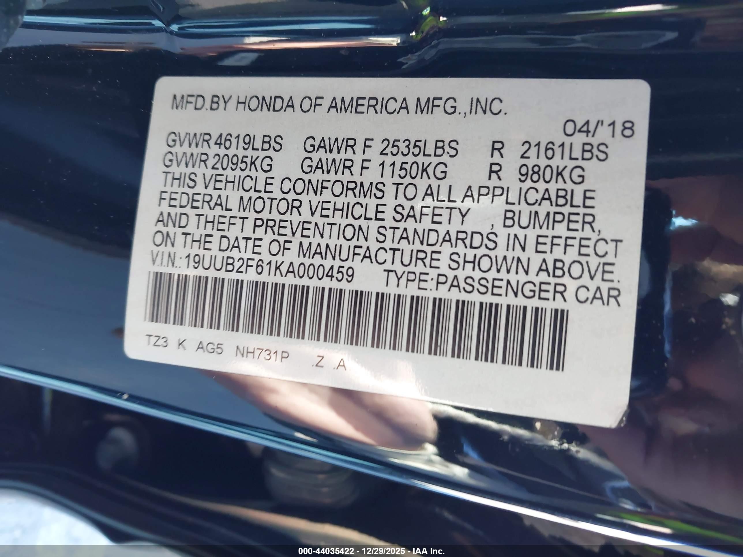 ACURA TLX image 9
