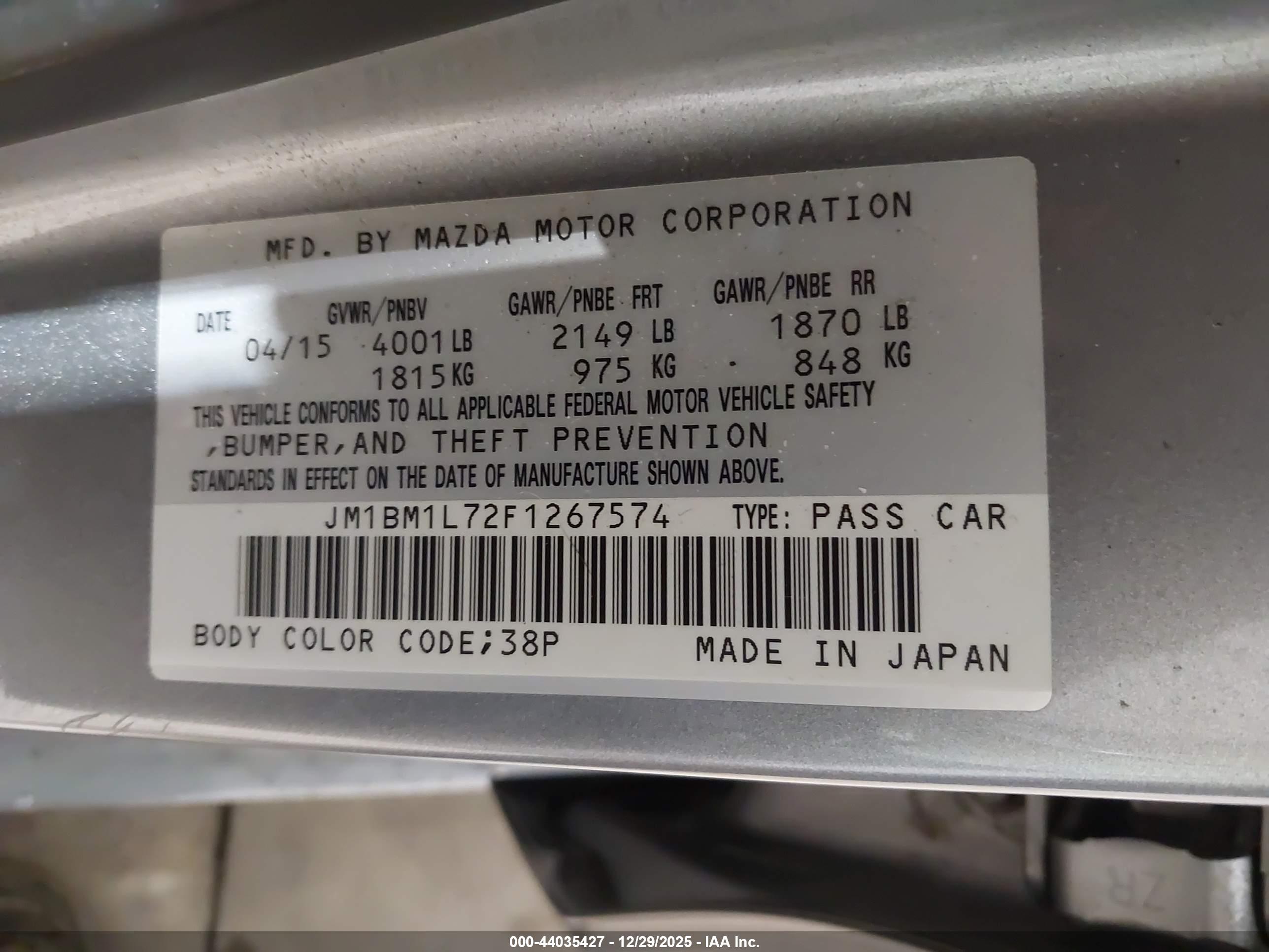 MAZDA MAZDA3 image 9