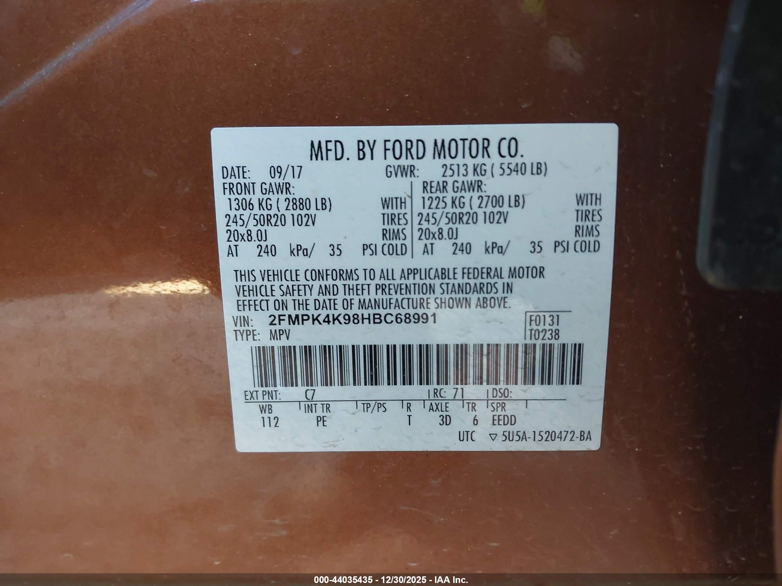 FORD EDGE image 9
