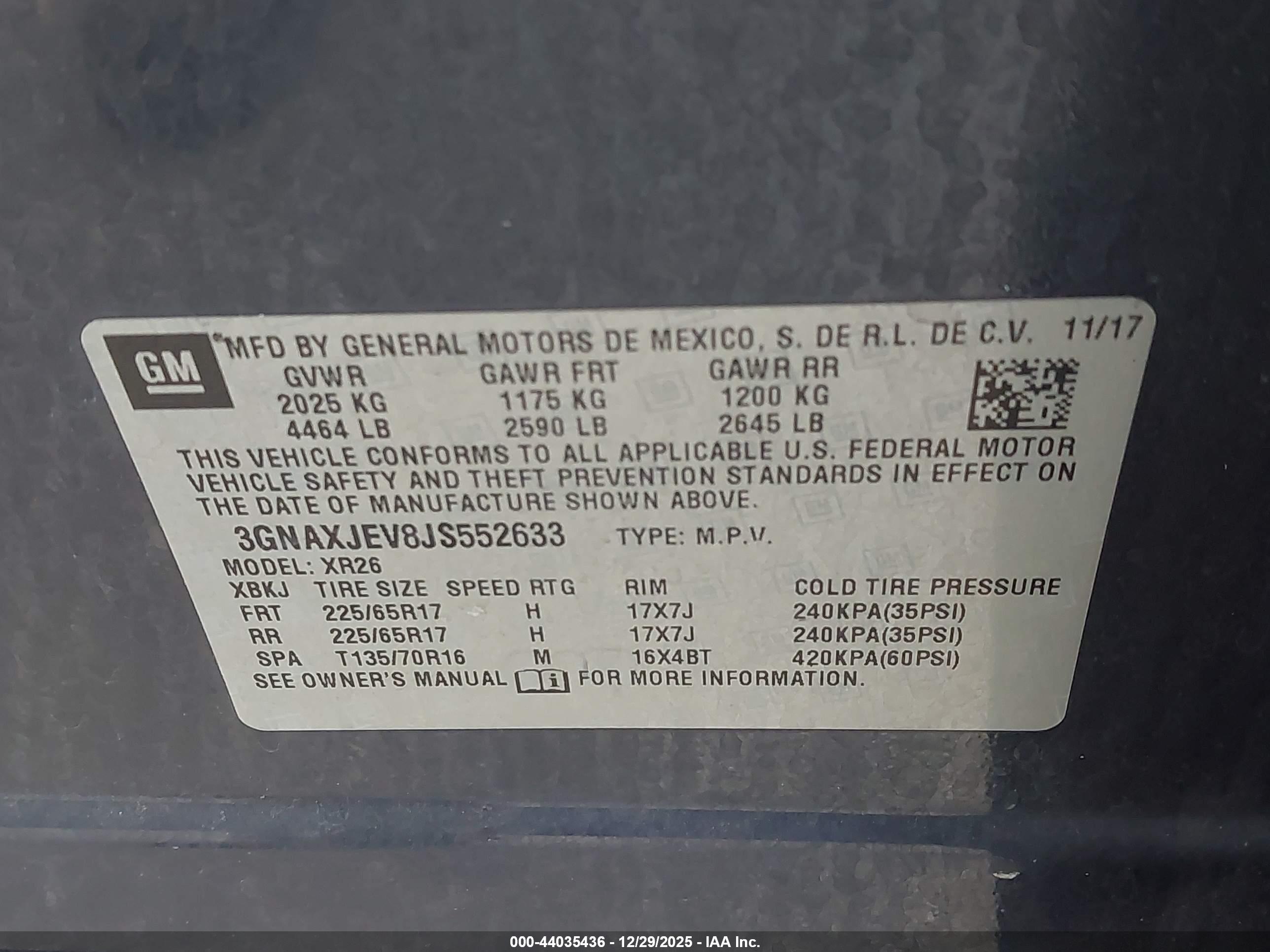 CHEVROLET EQUINOX image 9