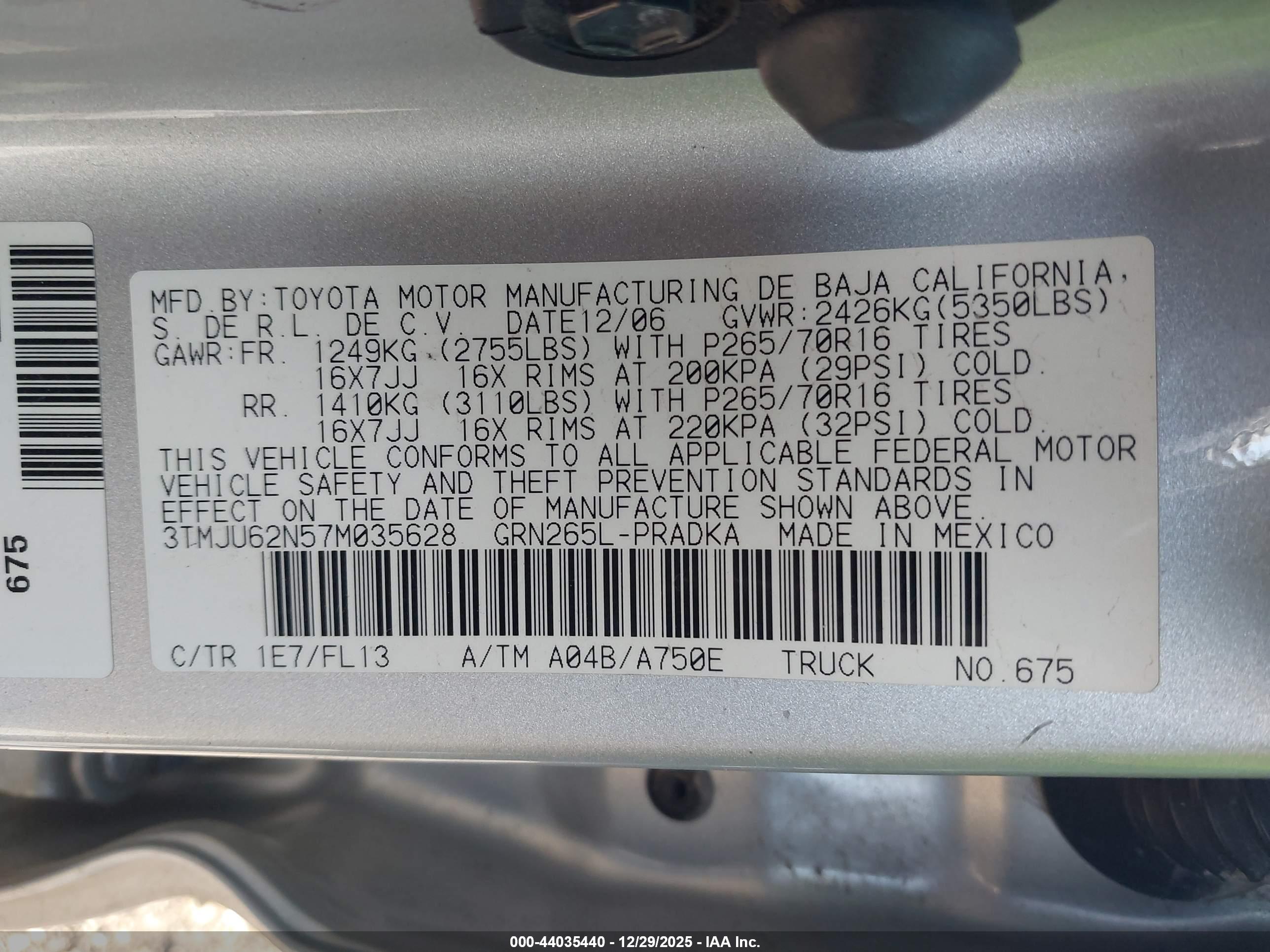TOYOTA TACOMA image 9