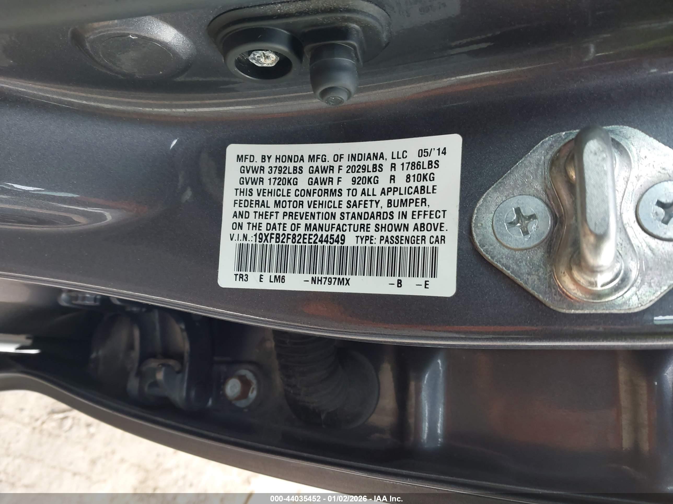 HONDA CIVIC image 9